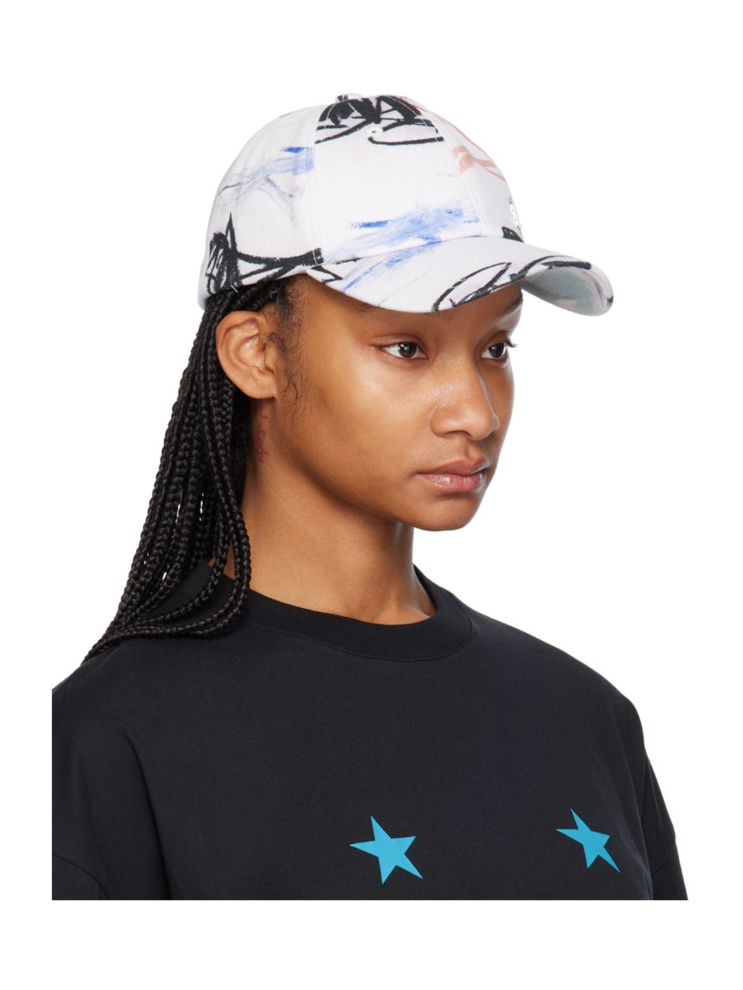 White Julian Farade Booster Cap - 2