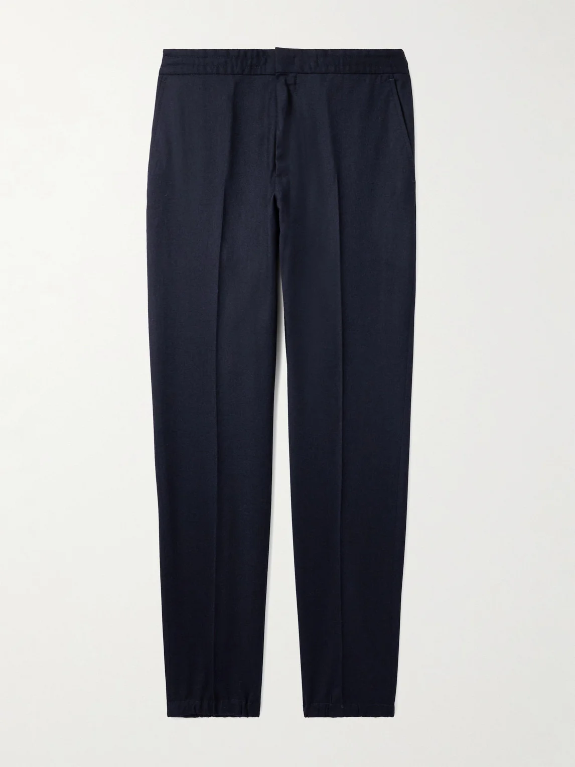 Tapered Wool Trousers - 1