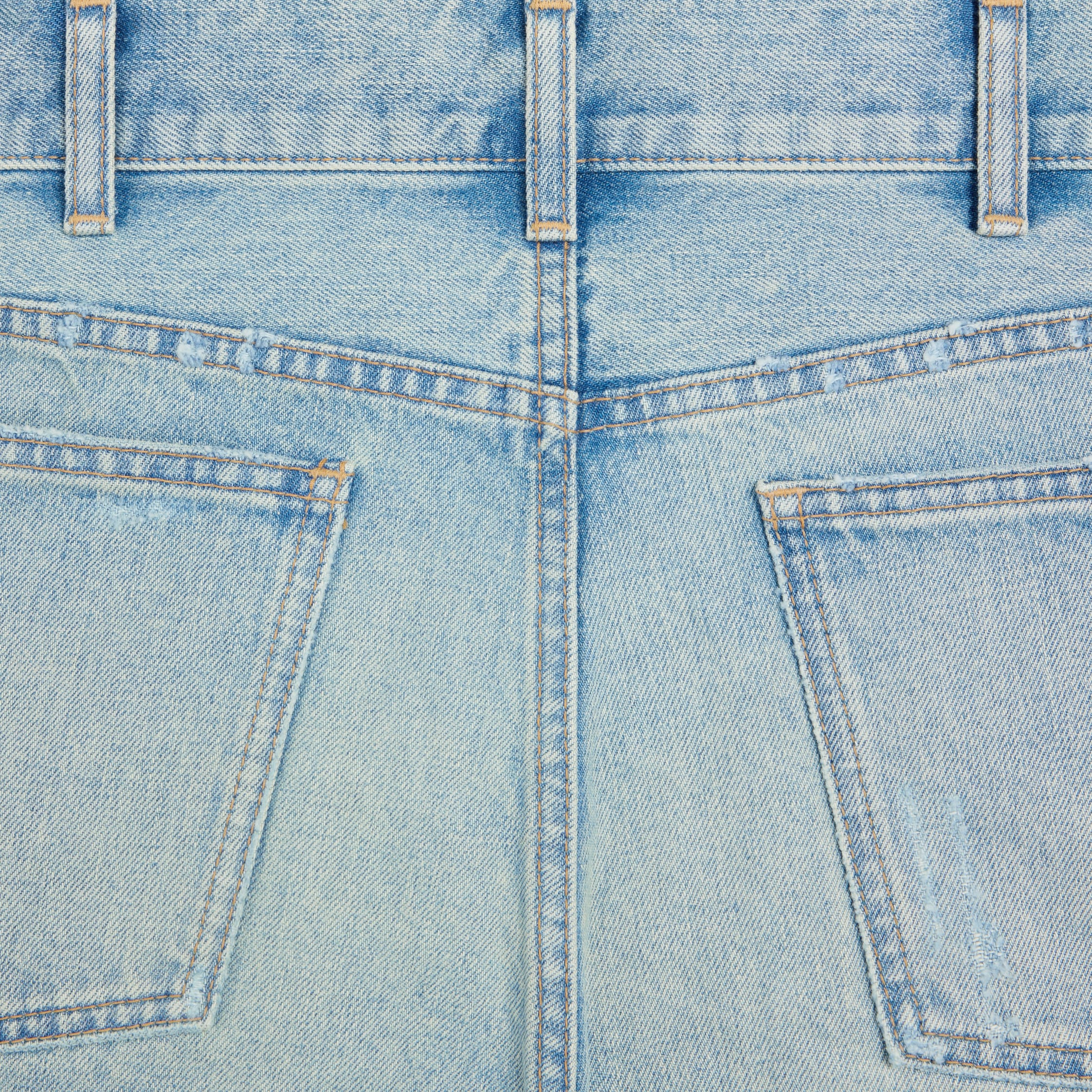 skate shorts in sweet honey wash - 4