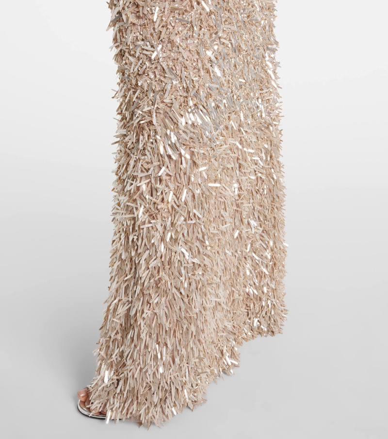 Dailin embellished bustier gown 5