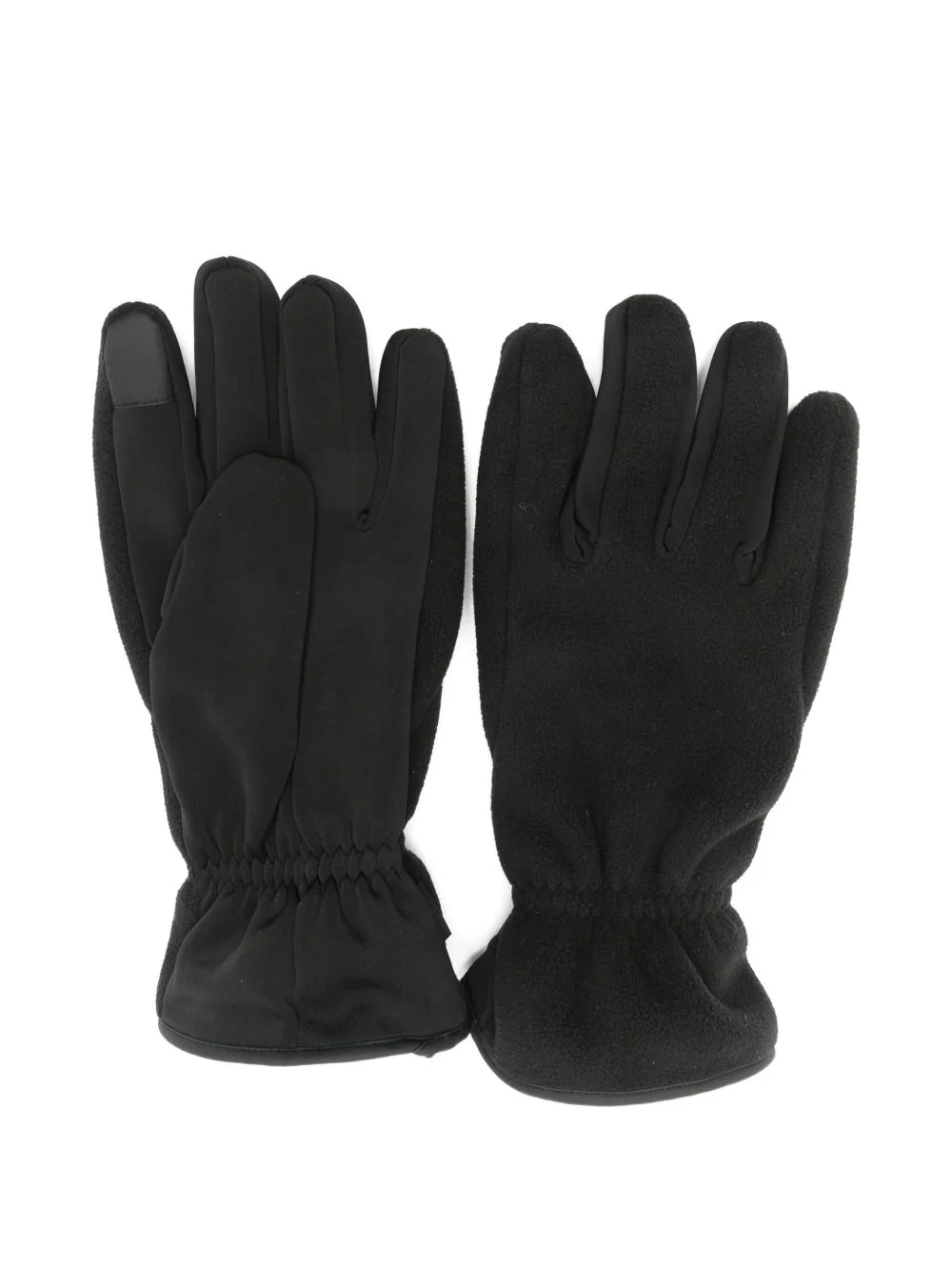 textured rain gloves - 1
