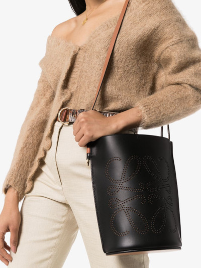 Loewe Gate perforated leather tote bag outlook