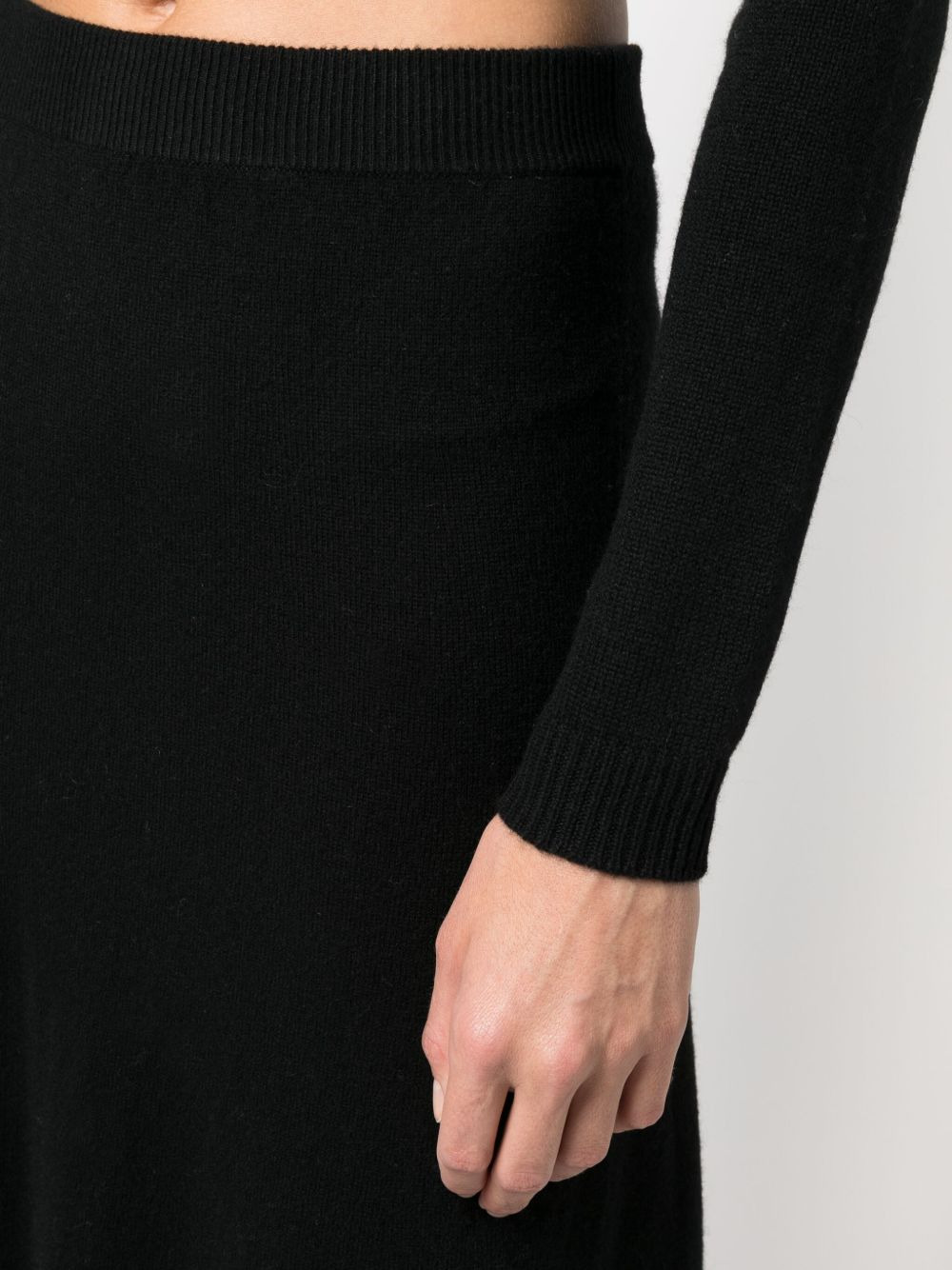 wool maxi skirt - 5