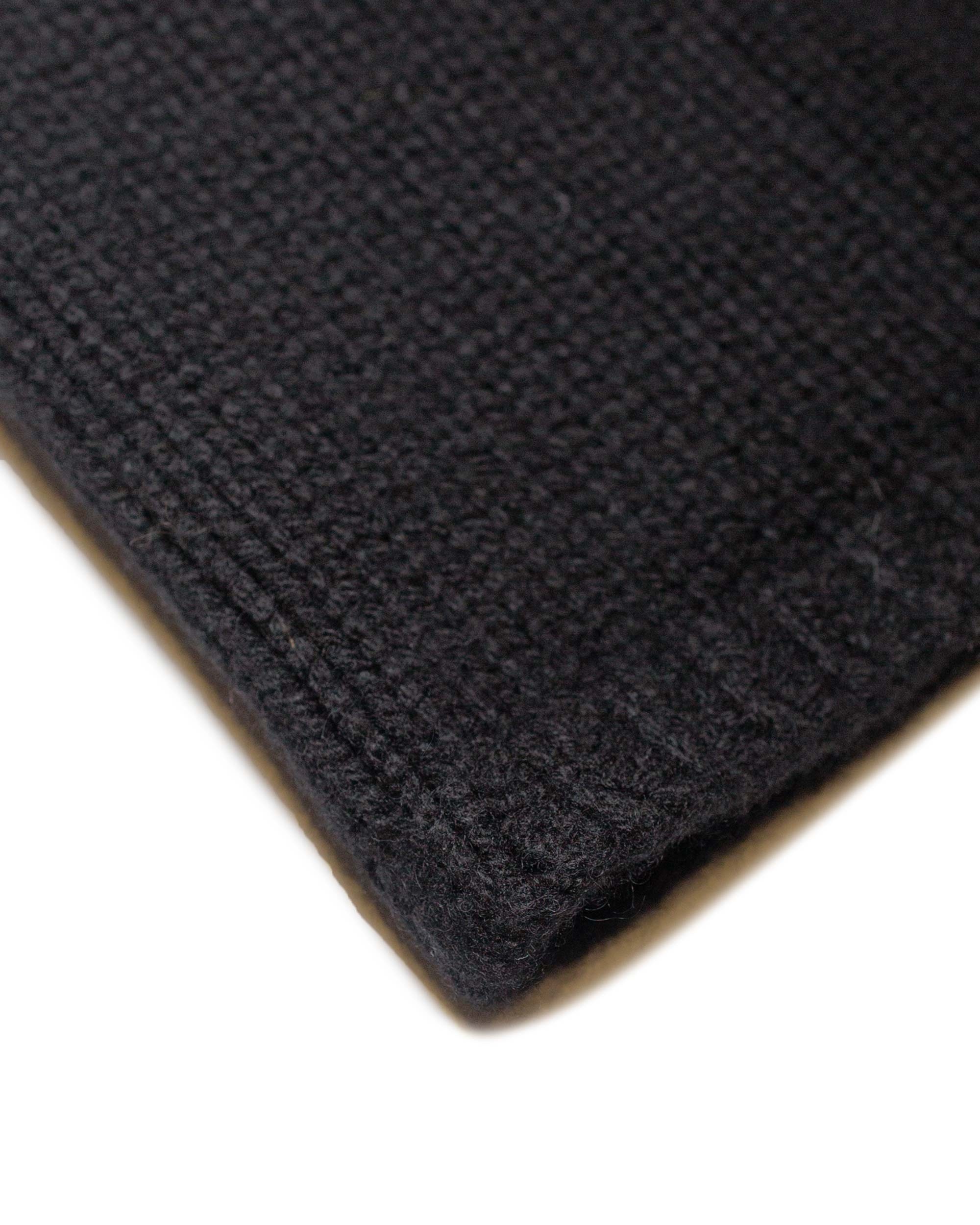 Chunky Neckwarmer Merino Cashmere Black - 2