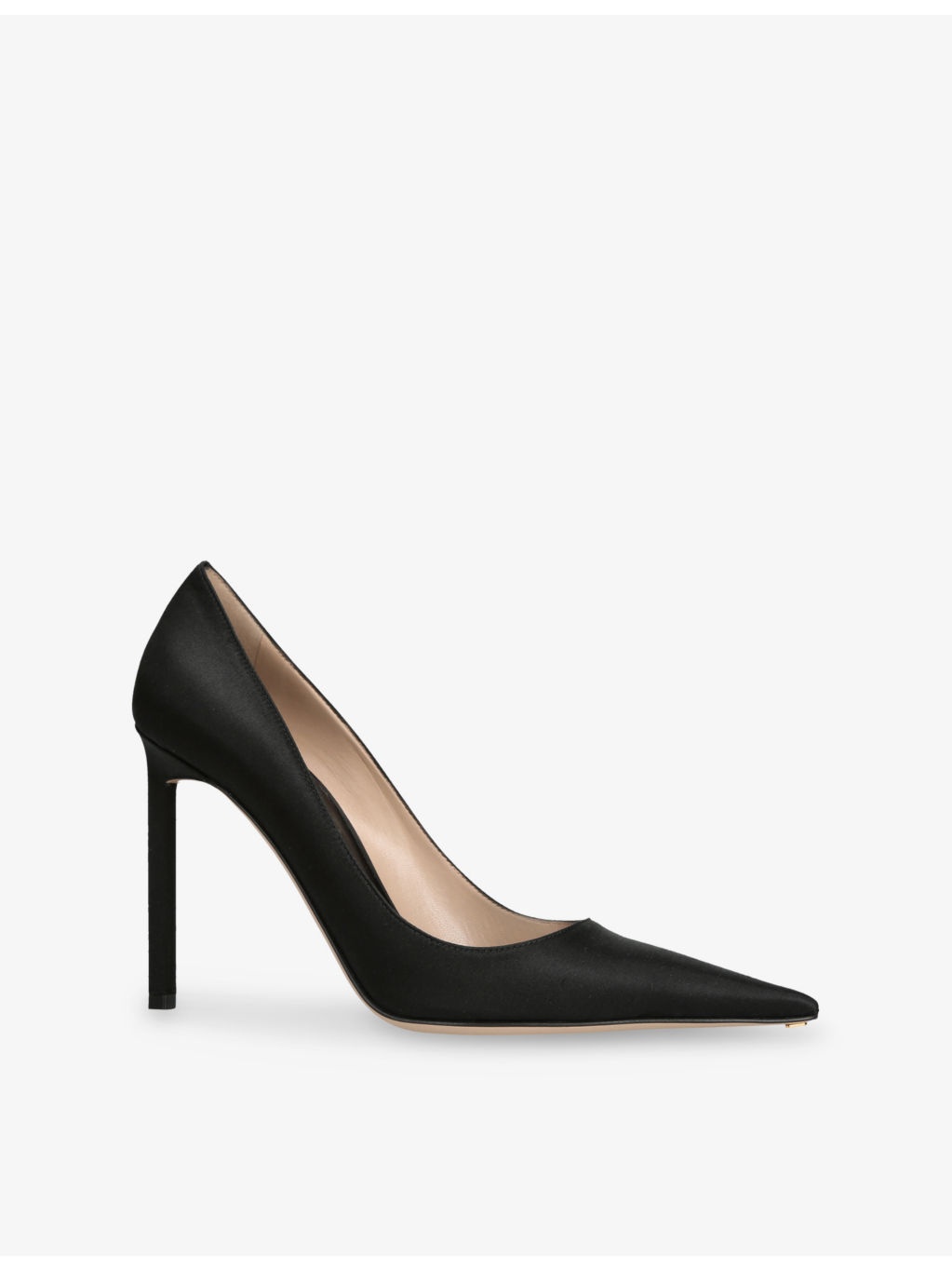 Betty 105 Satin Heeled Pumps - 3