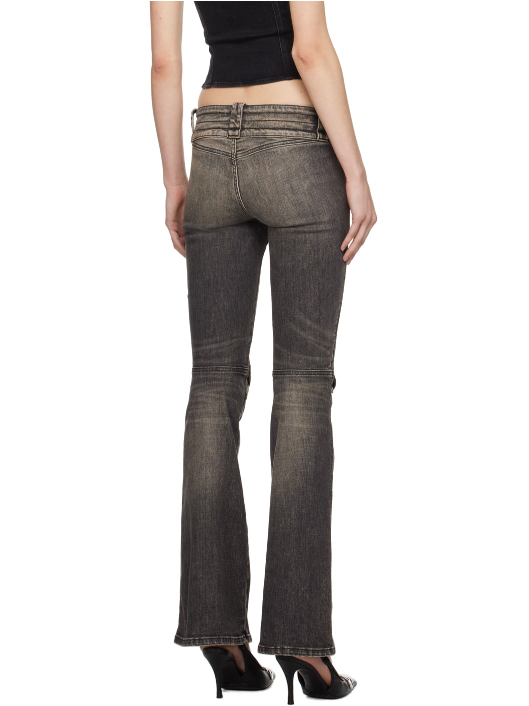 Diesel Gray D-Belty-S Jeans | ssense | REVERSIBLE