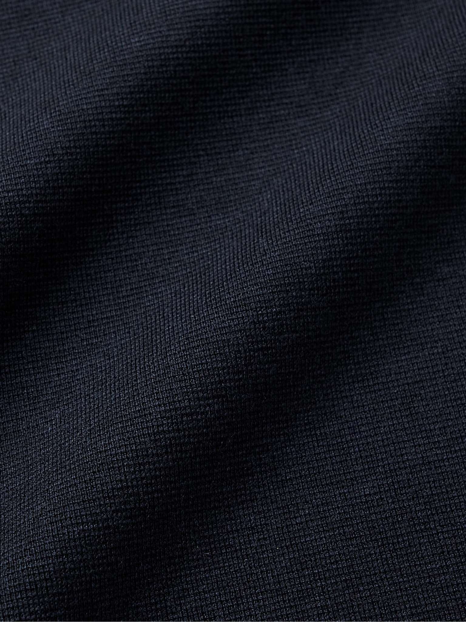 Stormont Slim-Fit CORDURA-Trimmed Merino Wool Half-Zip Sweater - 3