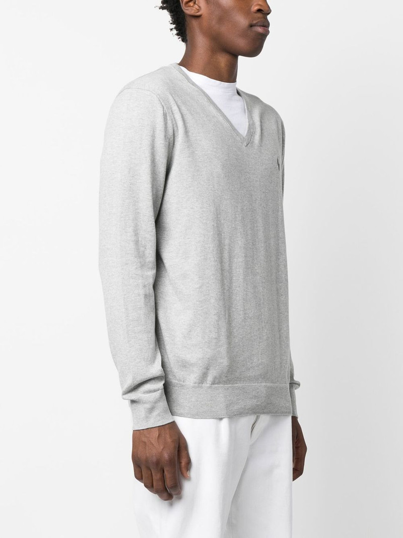 embroidered-pony knit jumper 3
