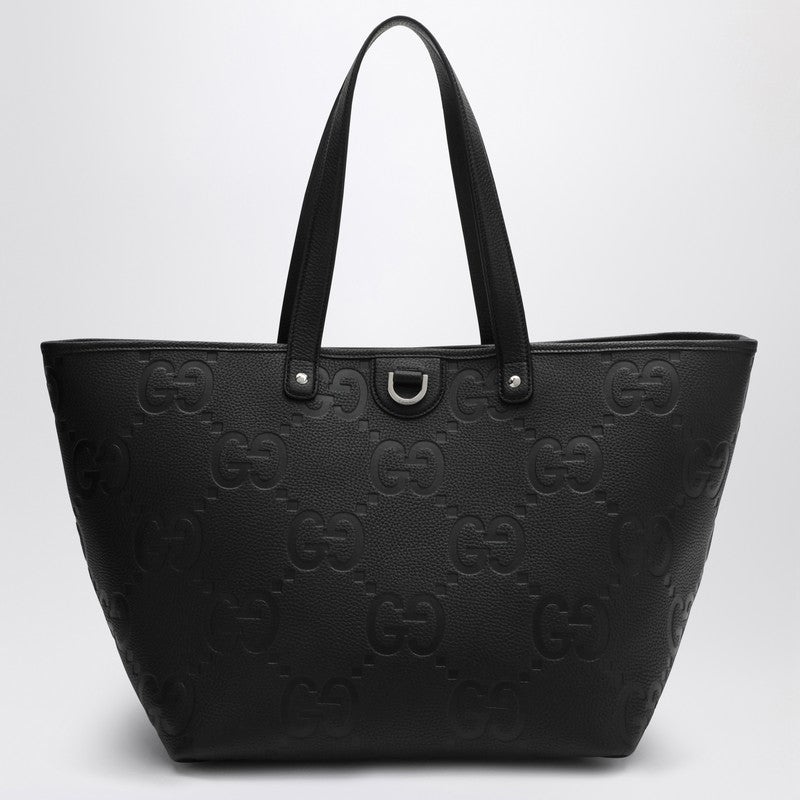 Gucci Black Maxi Gg Shopping Bag Men - 1