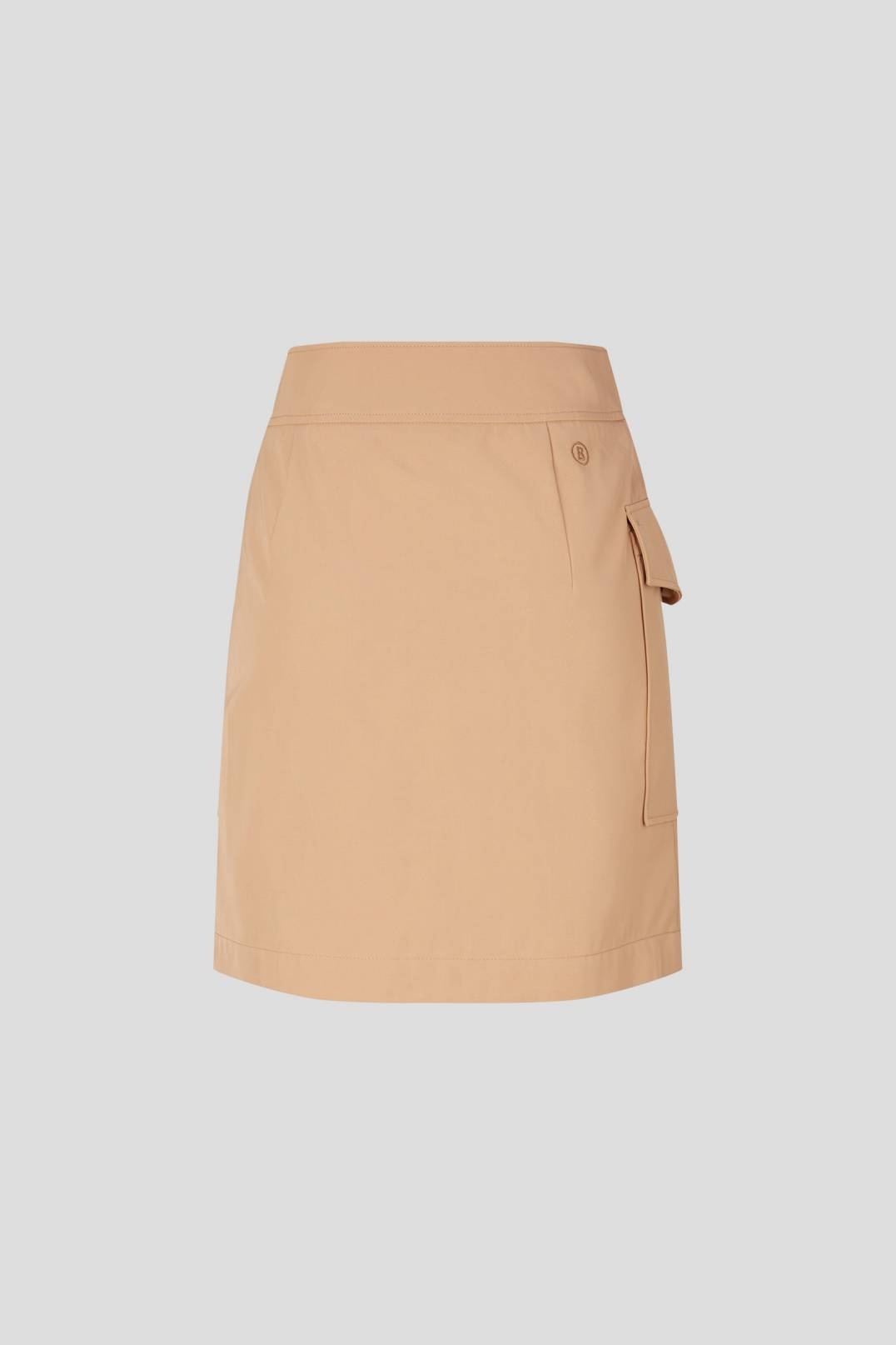 COLINE WRAP SKIRT IN BEIGE - 6