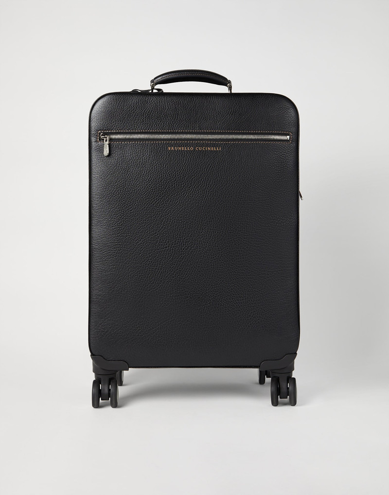 Grained calfskin trolley bag - 1