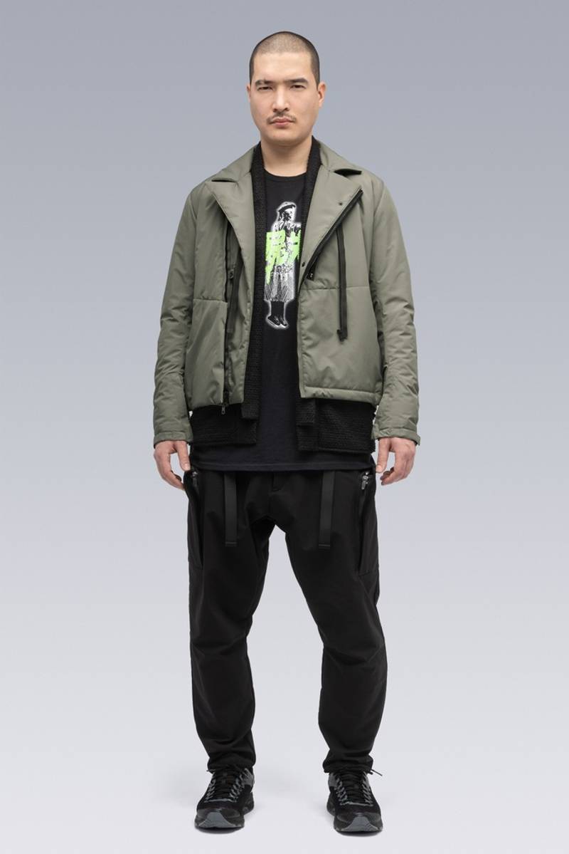 ACRONYM J68-PL 2L Gore-Tex Infinium™ Windstopper® Rider Jacket ALPHA GREEN ] with P31A-DS outlook