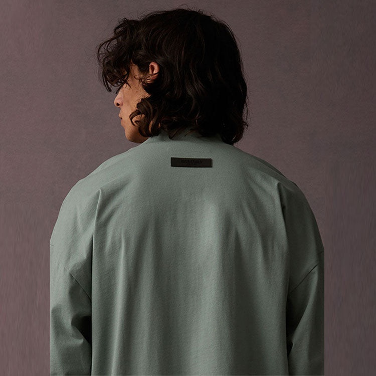 Fear of God Essentials SS23 Long Sleeve Logo Tee 'Sycamore' 125BT222011F - 8