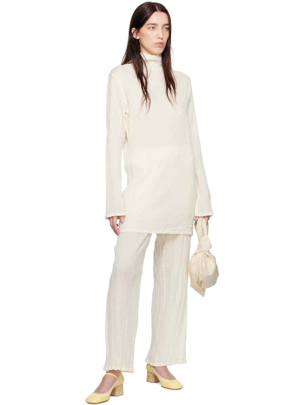 Off-White Karami Wool Minidress - 5