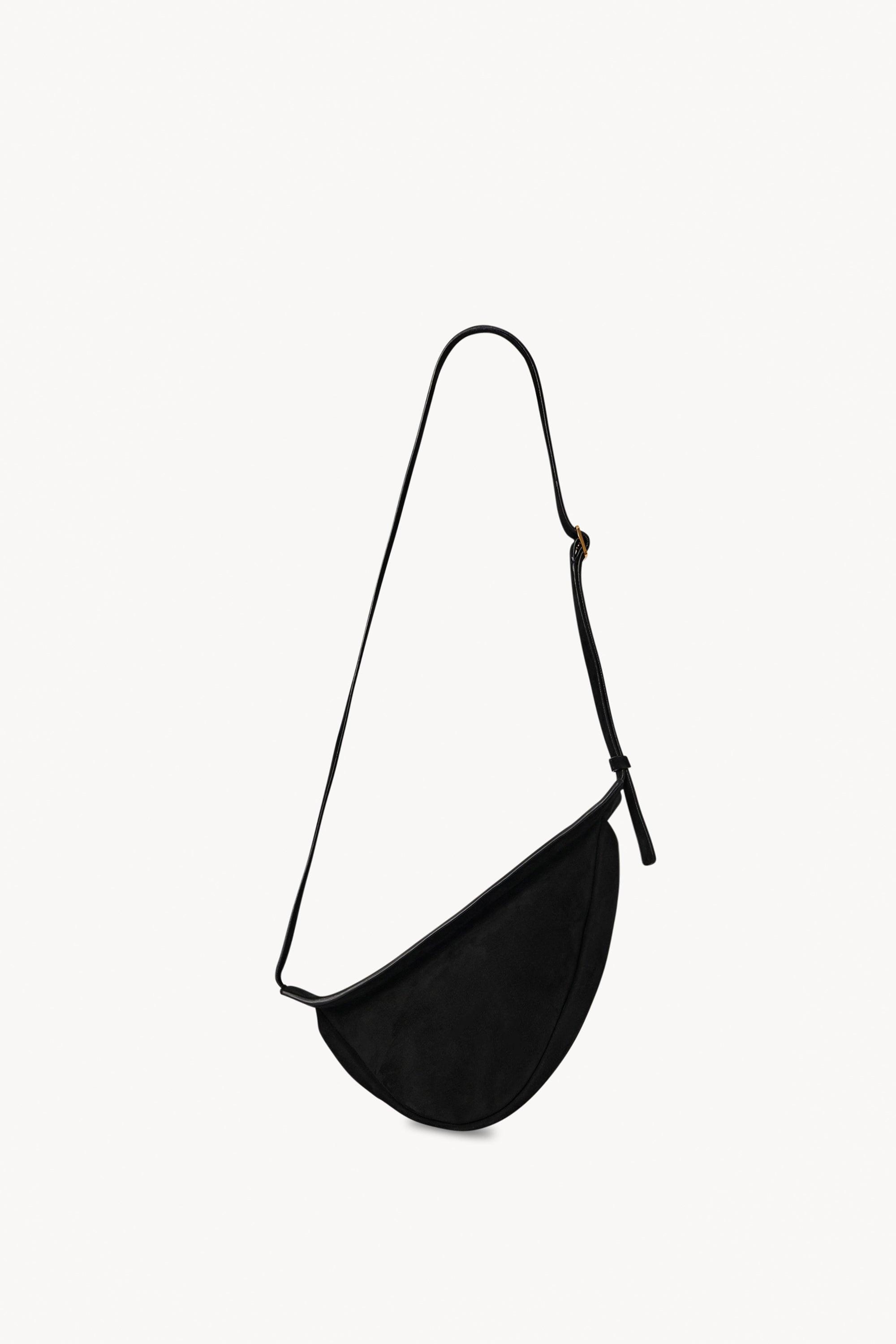 Small Slouchy Banana Bag in Suede - 1