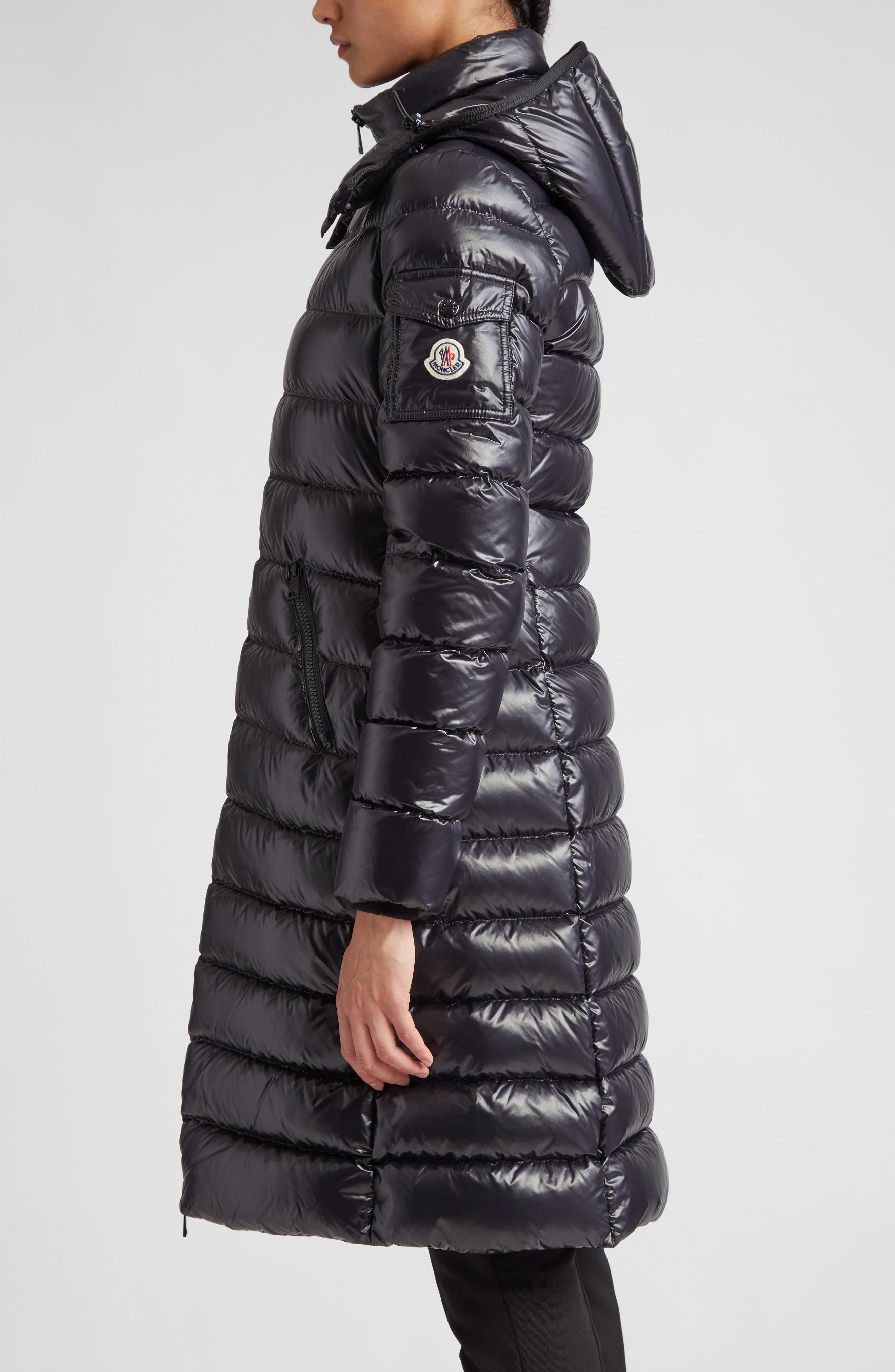 Moka Quilted Down Long Parka - 4