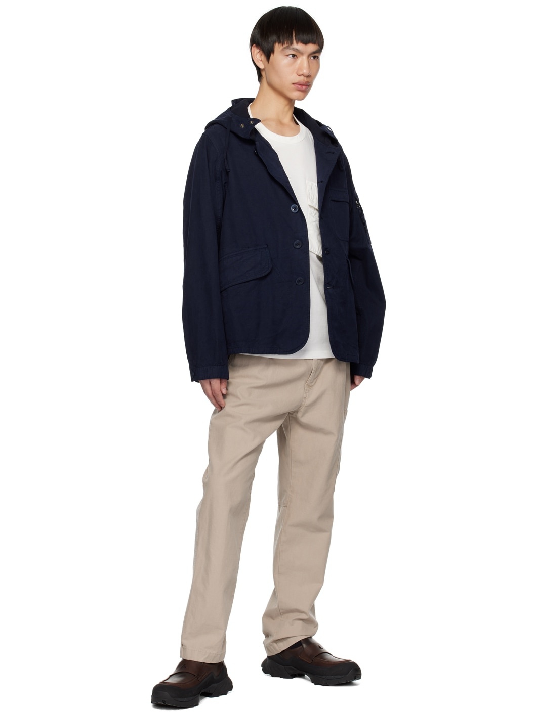 Navy Chore Jacket - 5