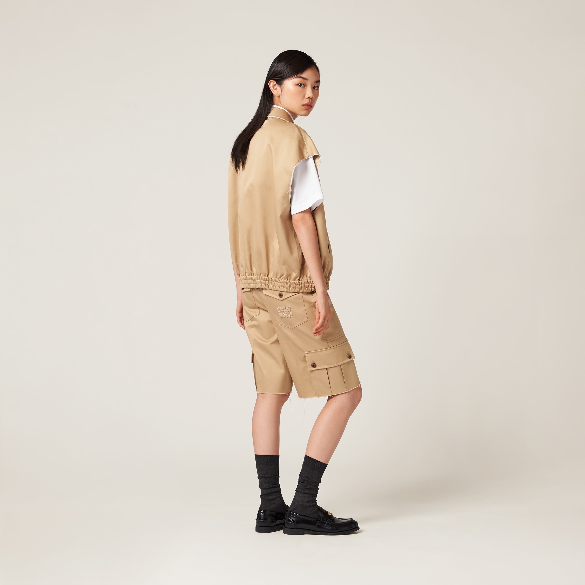Miu Miu Chino blouson jacket | REVERSIBLE