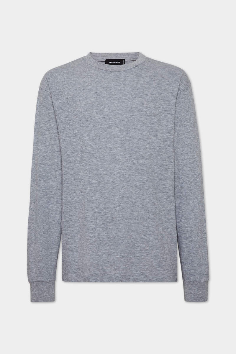 WASH LOOSE FIT D2 MILANO LONG SLEEVE T-SHIRT - 1
