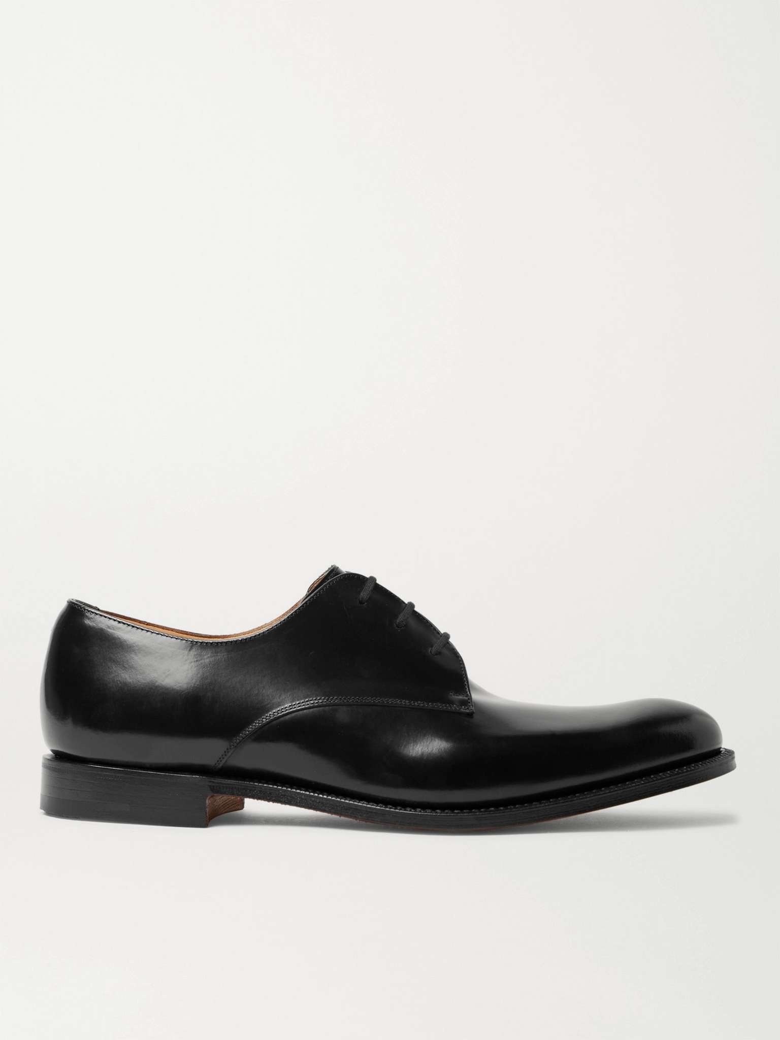 Oslo Polished-Leather Derby Shoes - 1