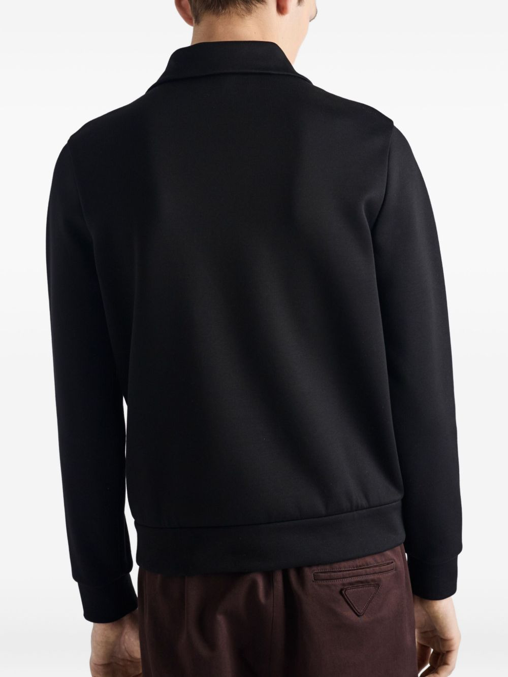 logo zip-closure jacket - 2