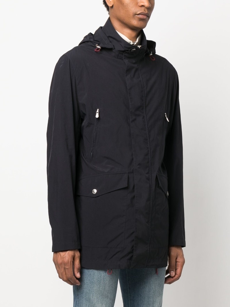 detachable hooded parka - 3