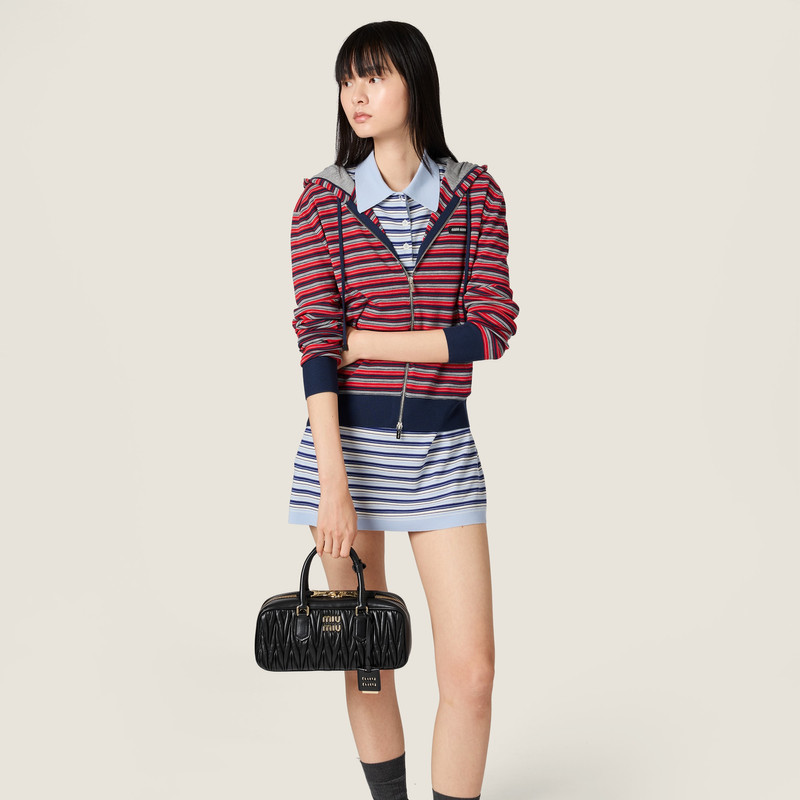 Arcadie matelassé nappa leather bag 2