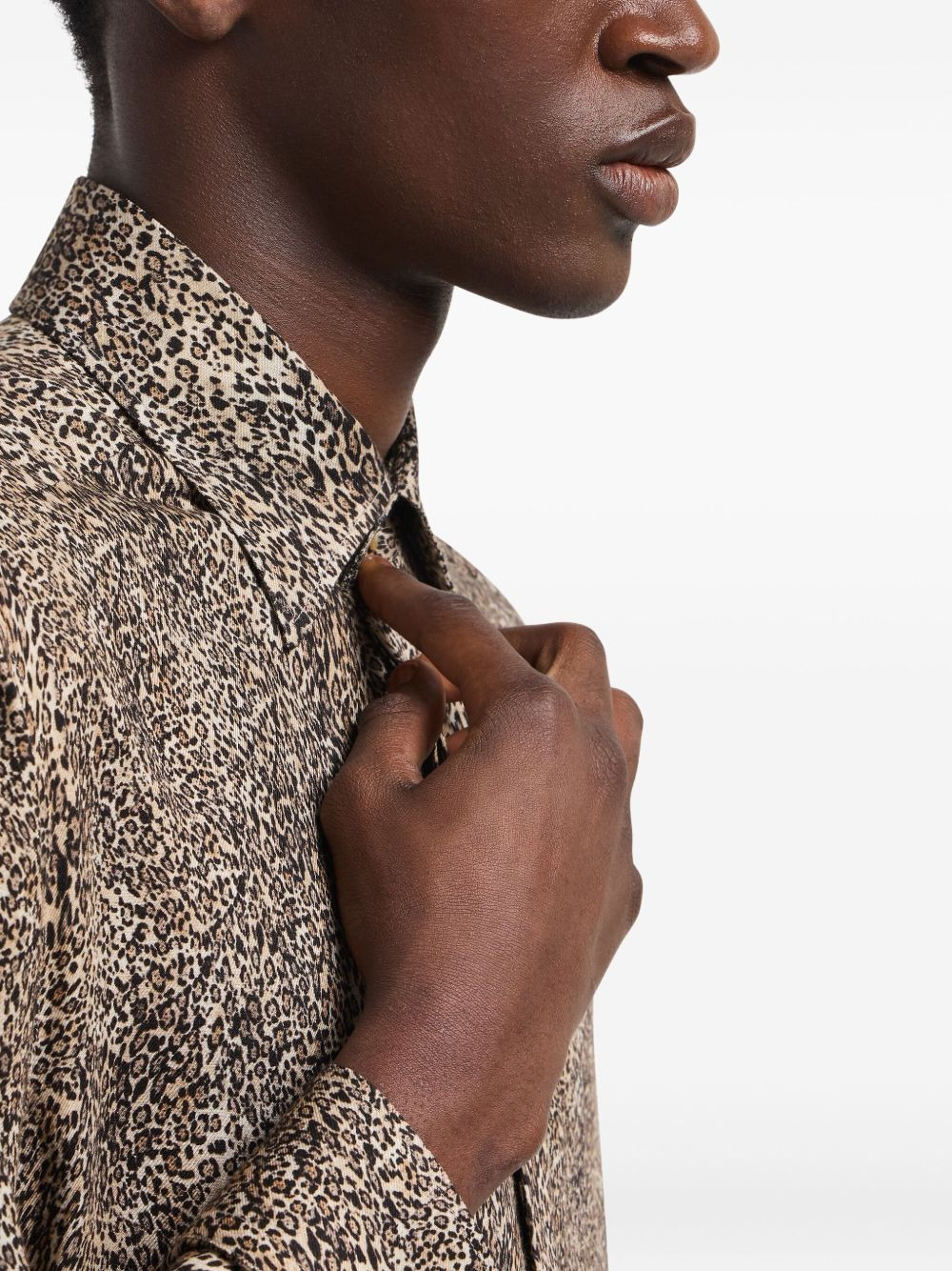 animal-print shirt - 5