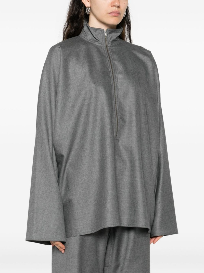half-zip blouse 3