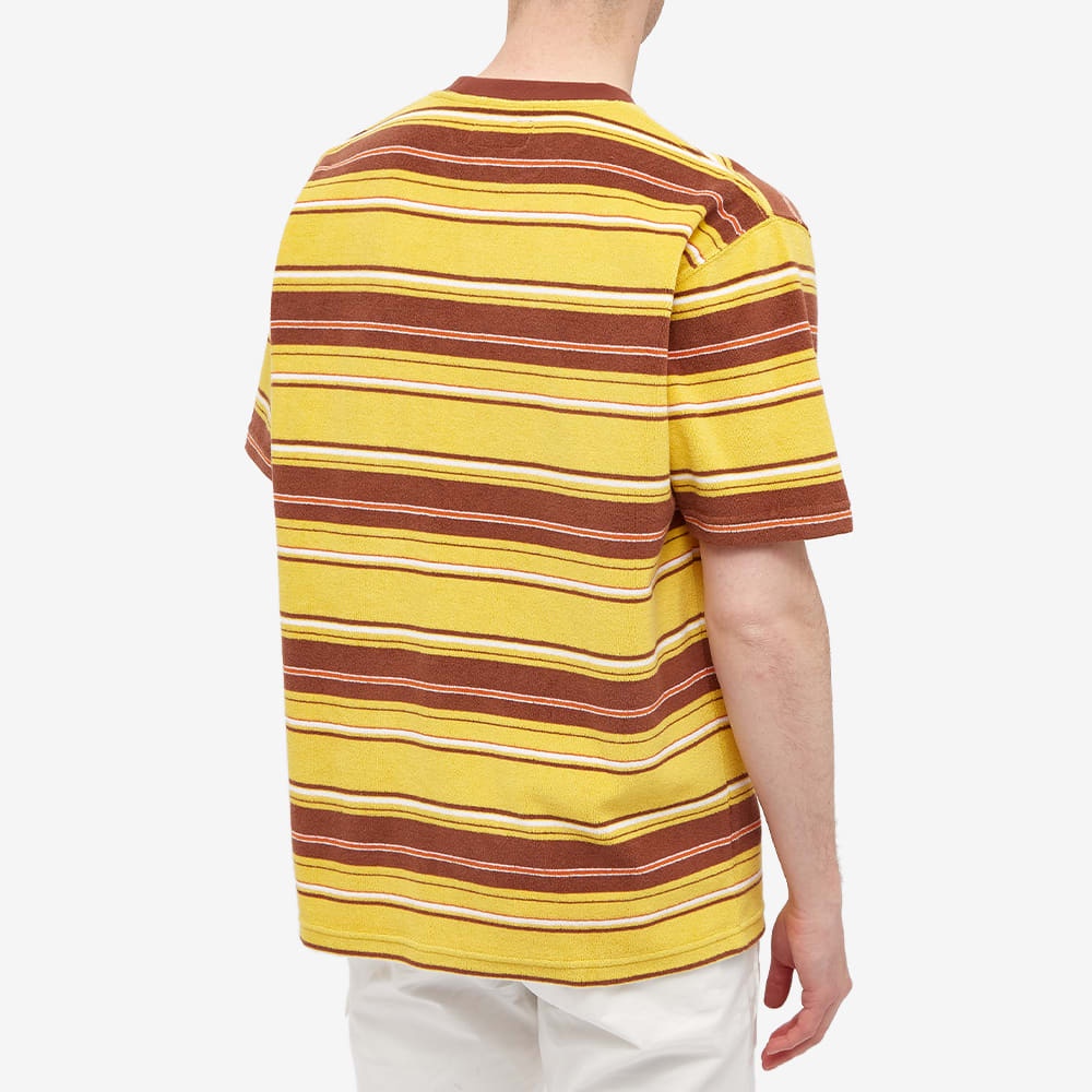 Beams Plus Pile Stripe Pocket Tee - 4