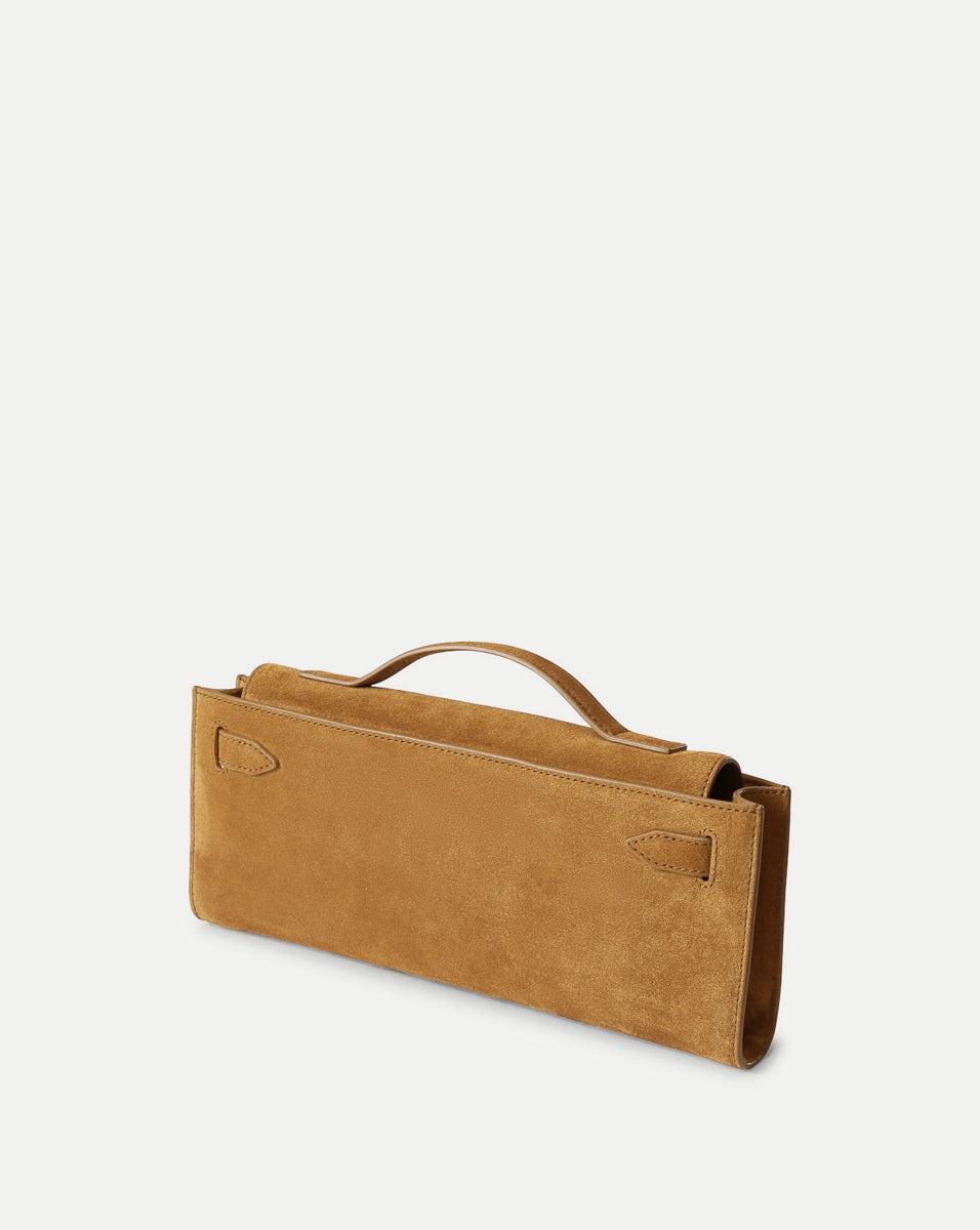 VERONICA BEARD SUEDE DASH CLUTCH - 5