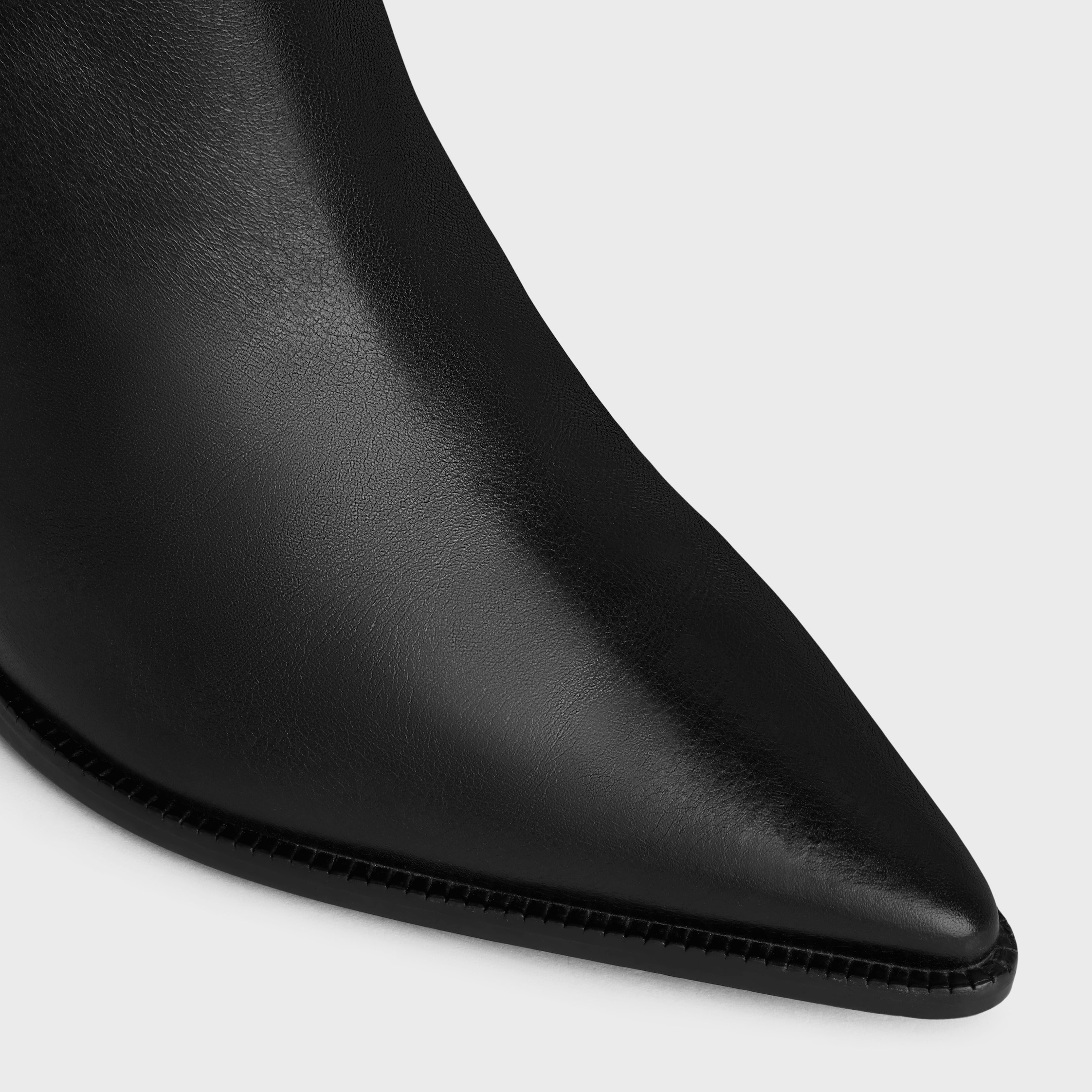 CELINE VERNEUIL ANKLE BOOT WITH TRIOMPHE in CALFSKIN - 4