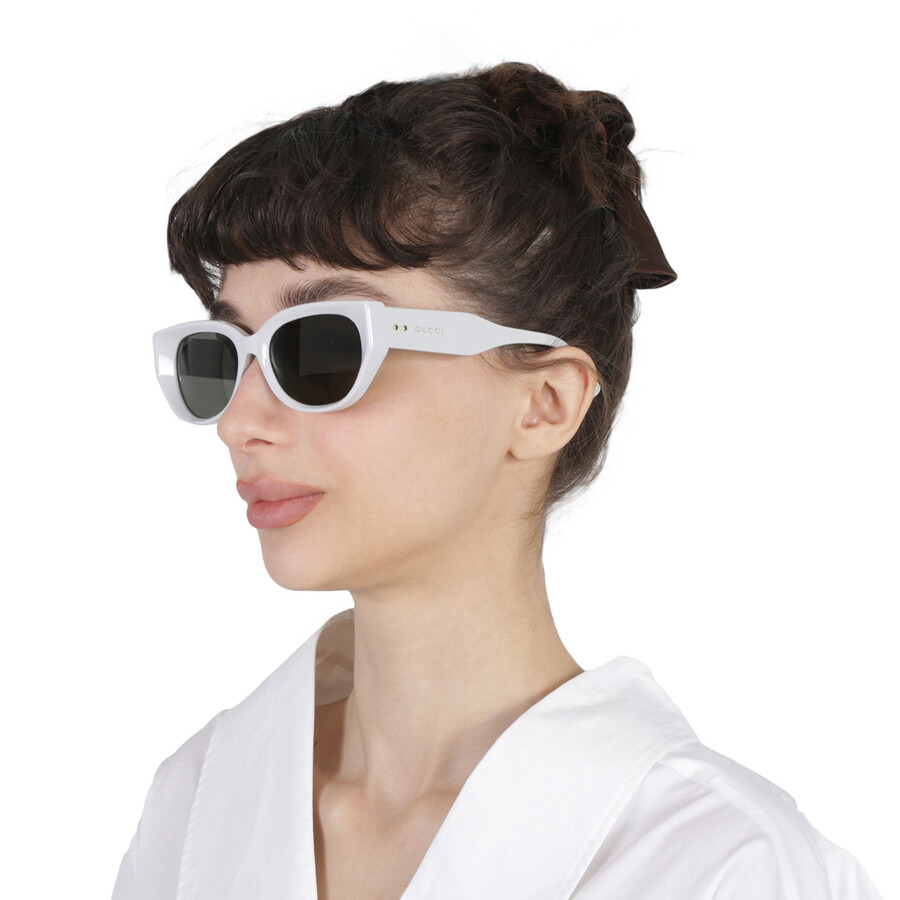 Gucci Grey Cat Eye Ladies Sunglasses GG1532SA 003 54 - 2