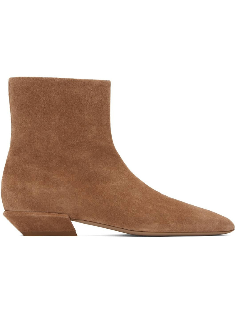 Tan Bettina Ankle Boots 1