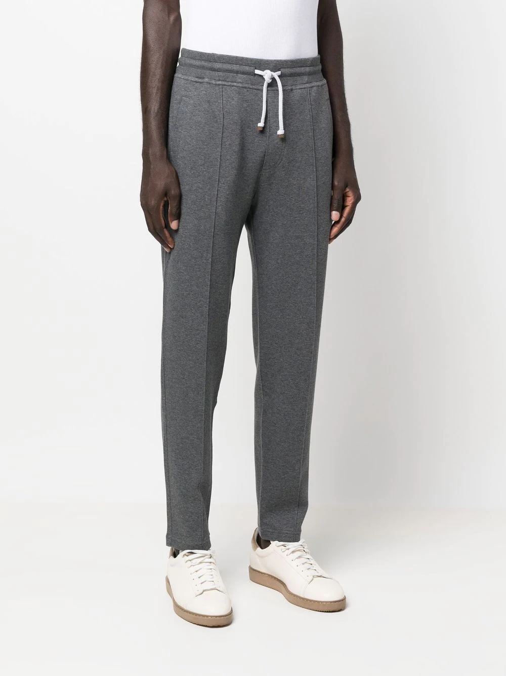 drawstring track pants - 3