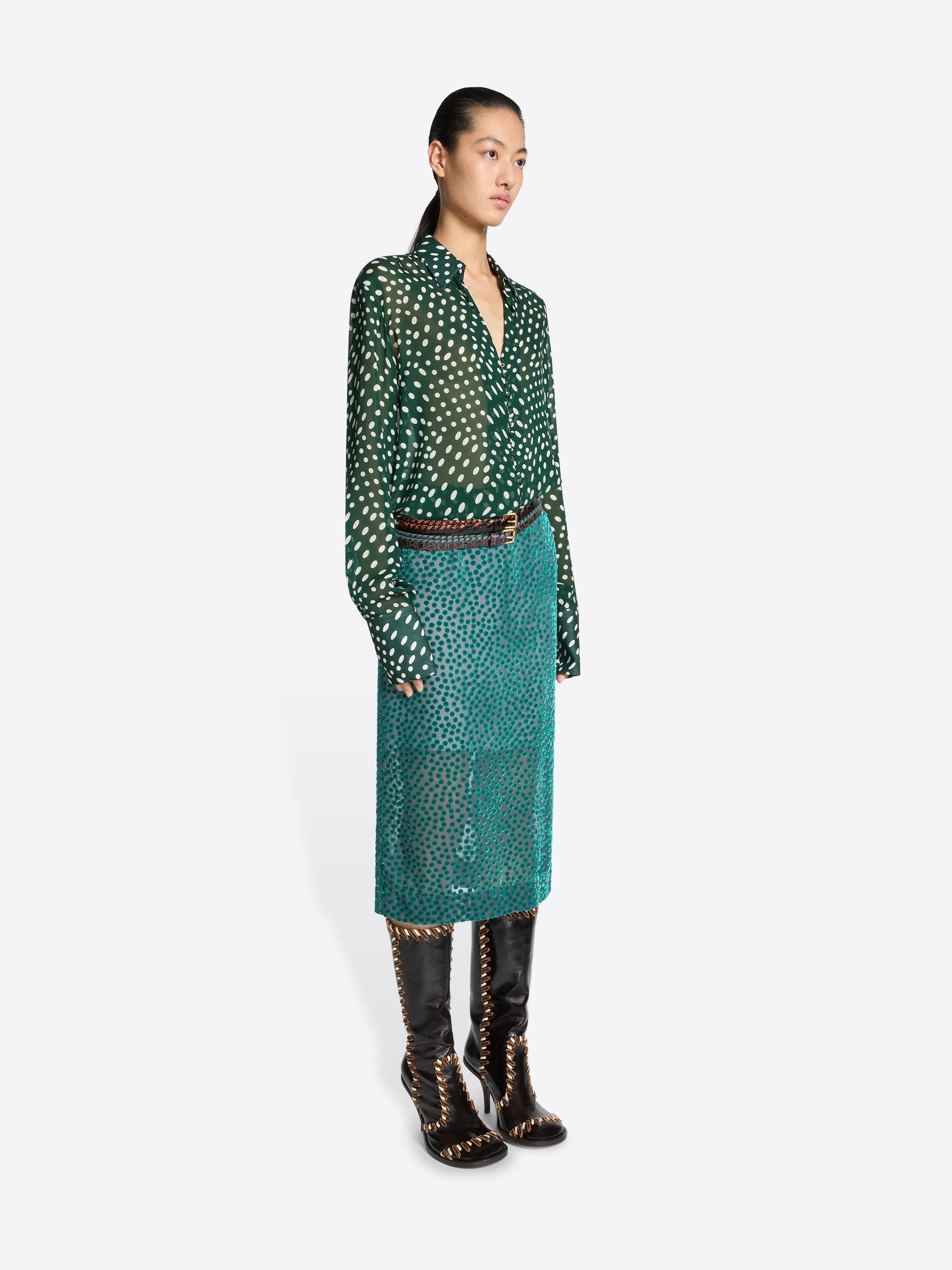 DEVORÉ SKIRT - 3