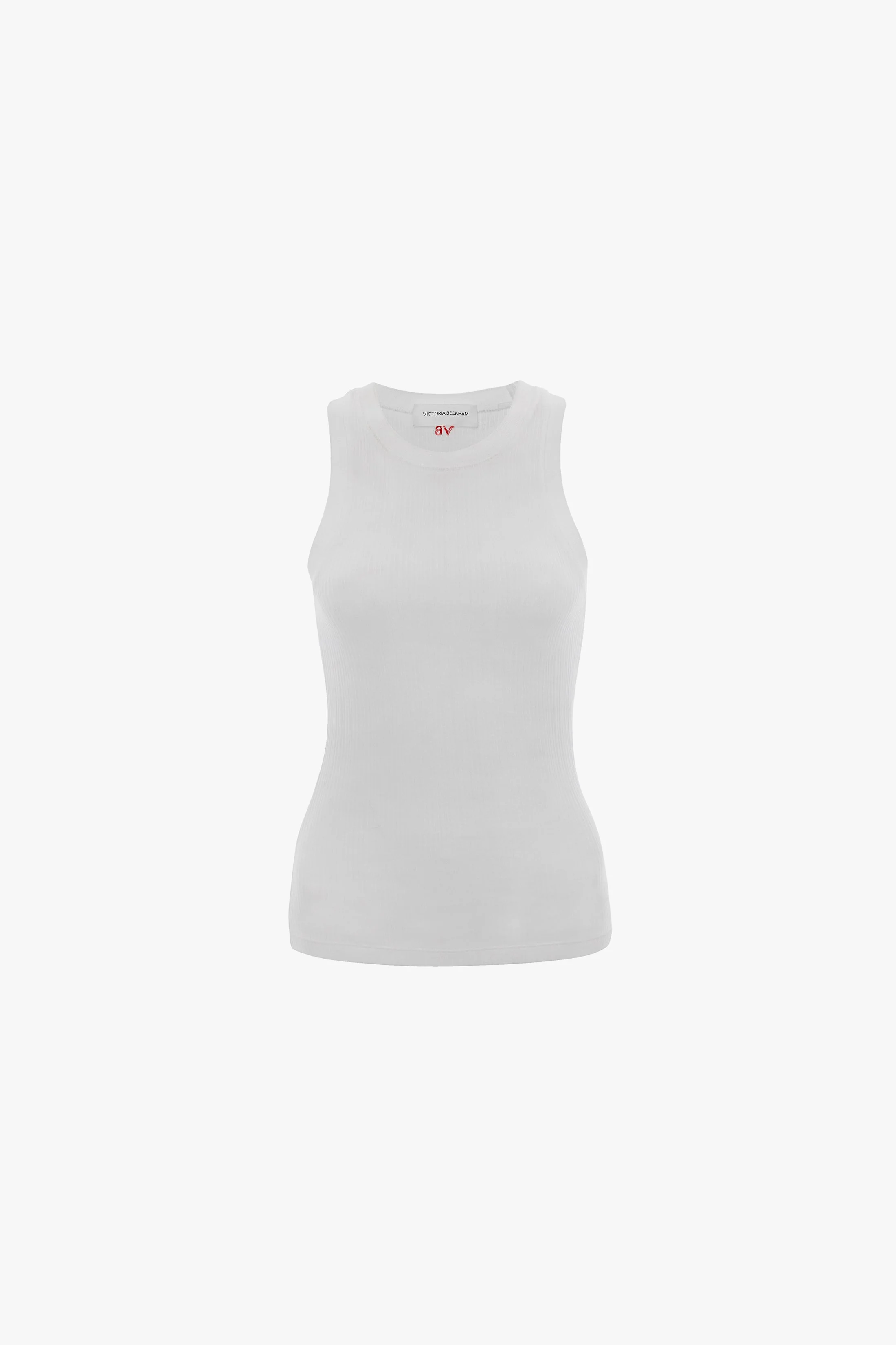 Rib Tank In White - 1