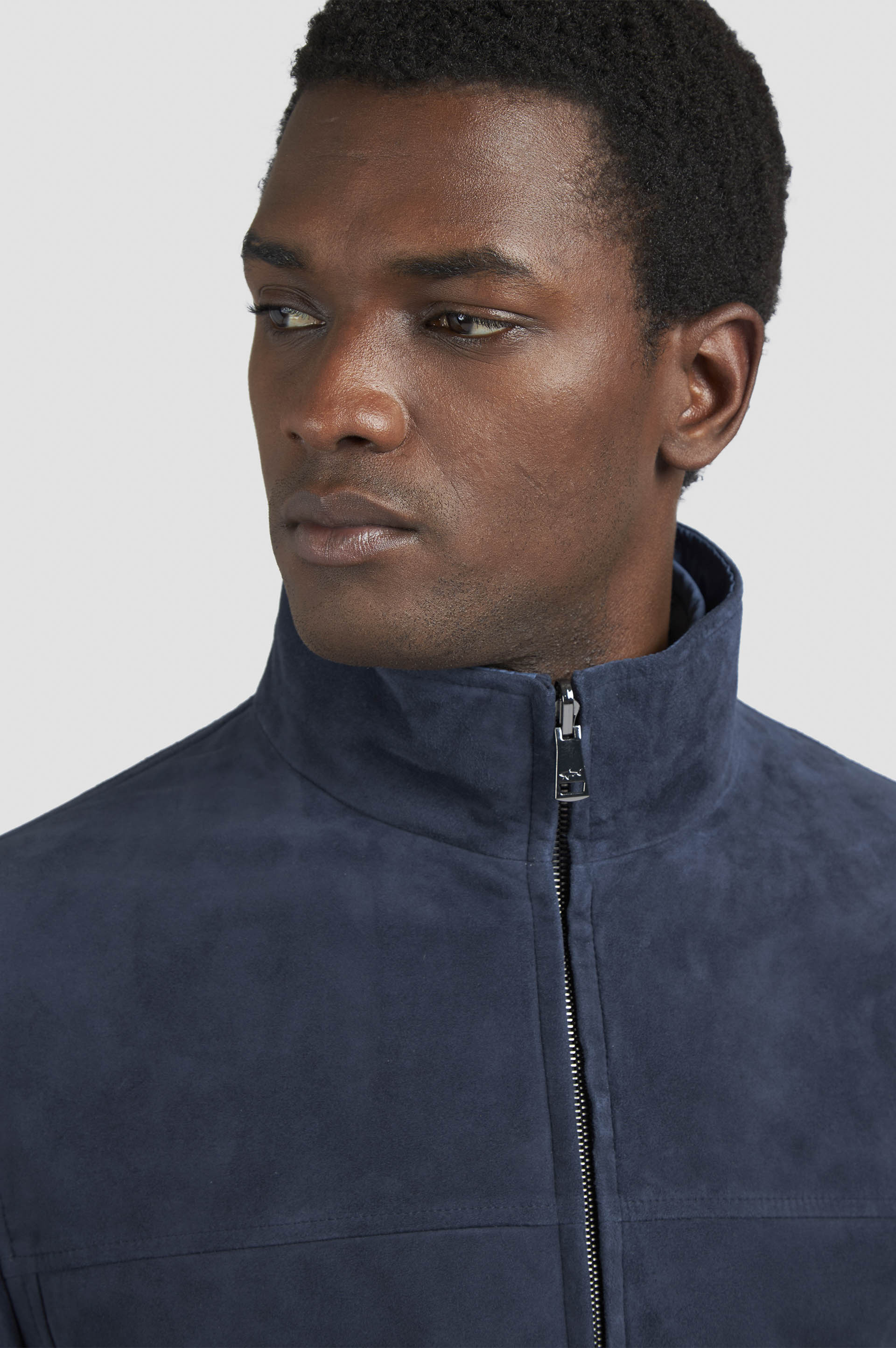 REVERSIBLE JACKET IN AQUALEATHER - 4