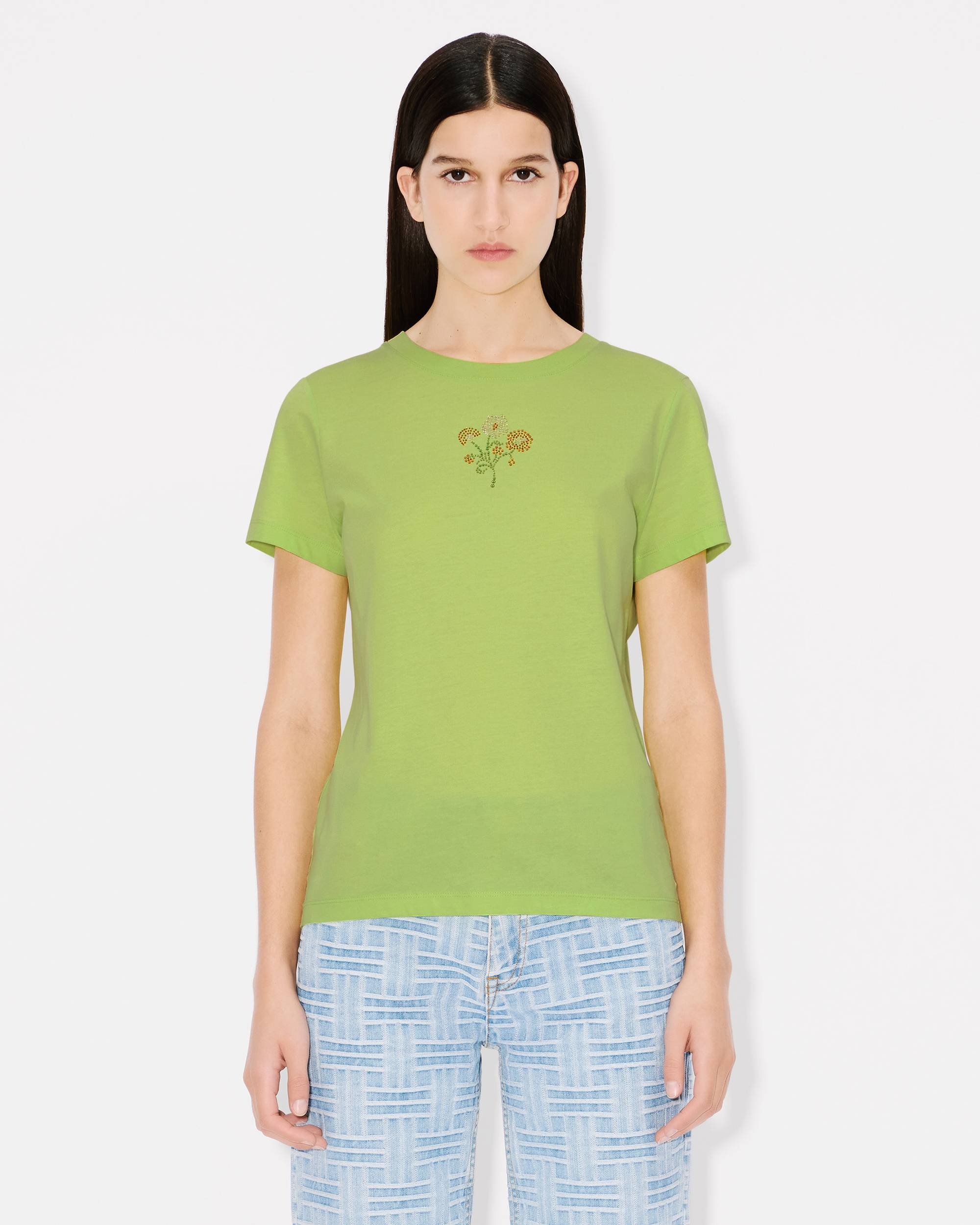 'KENZO Jungle Flower' T-shirt in cotton - 3
