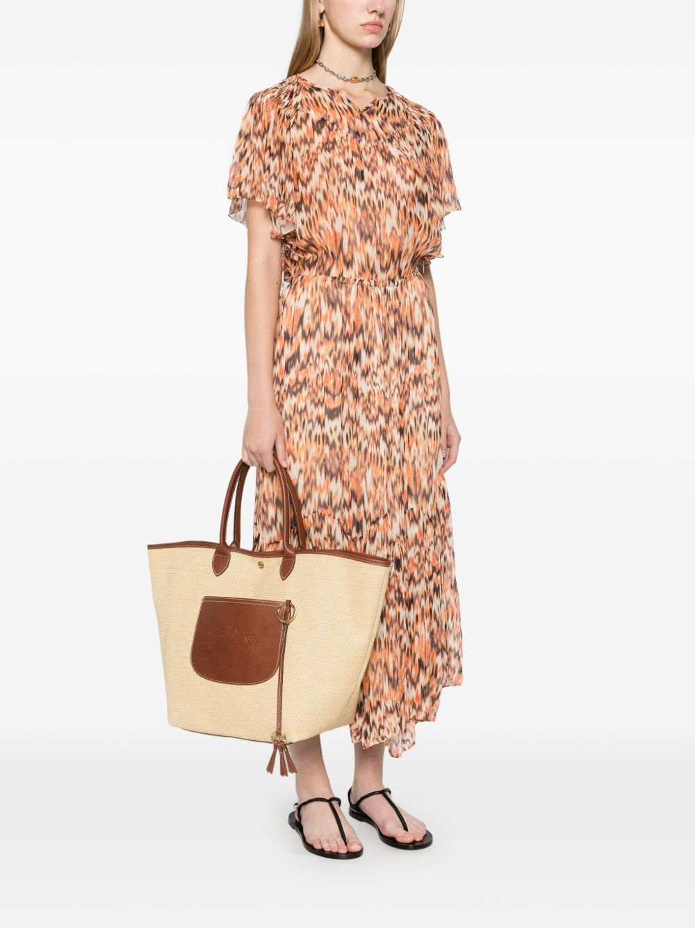 large Le Pliage Collection Basket tote bag - 2
