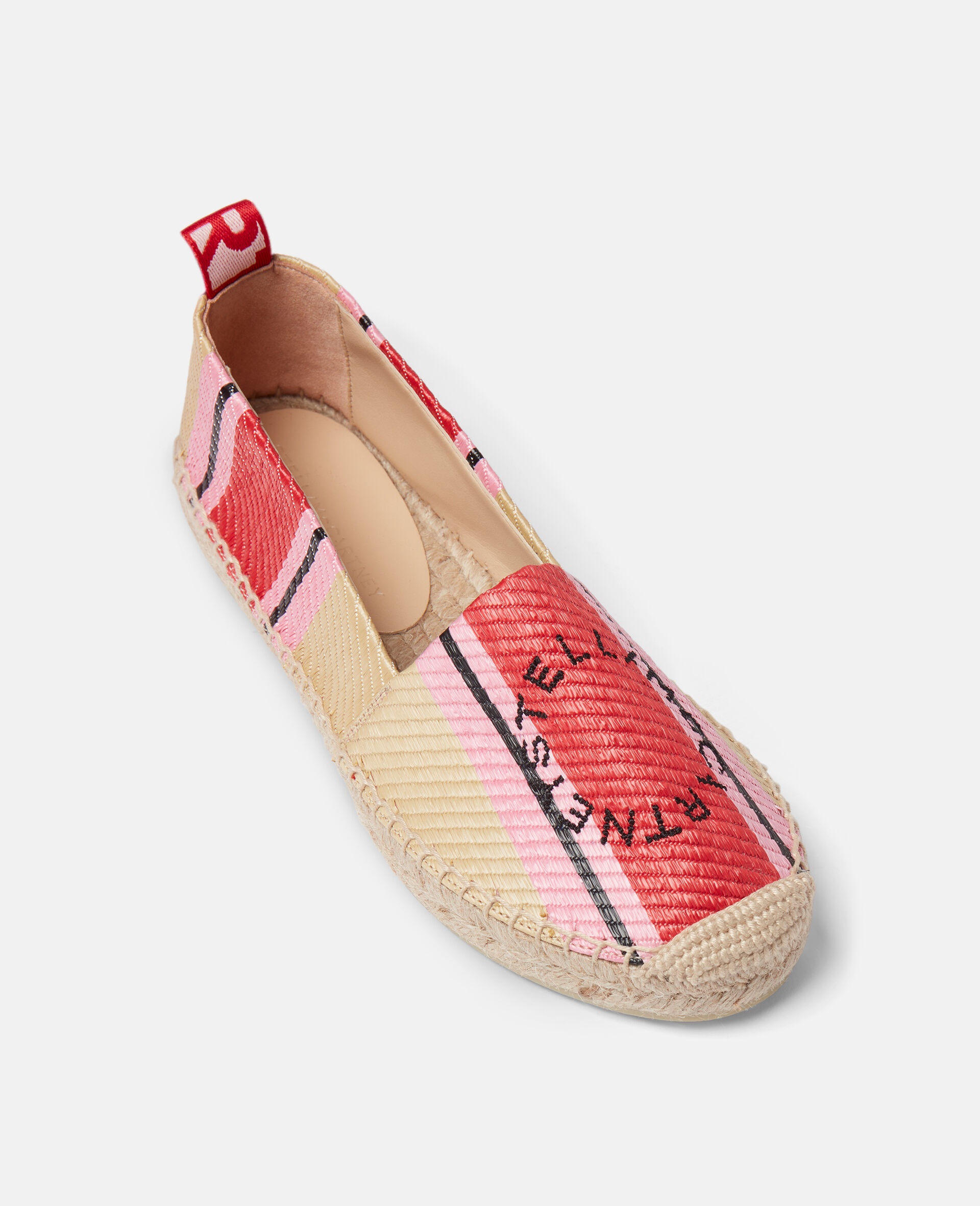 Gaia Striped Raffia Espadrilles - 4