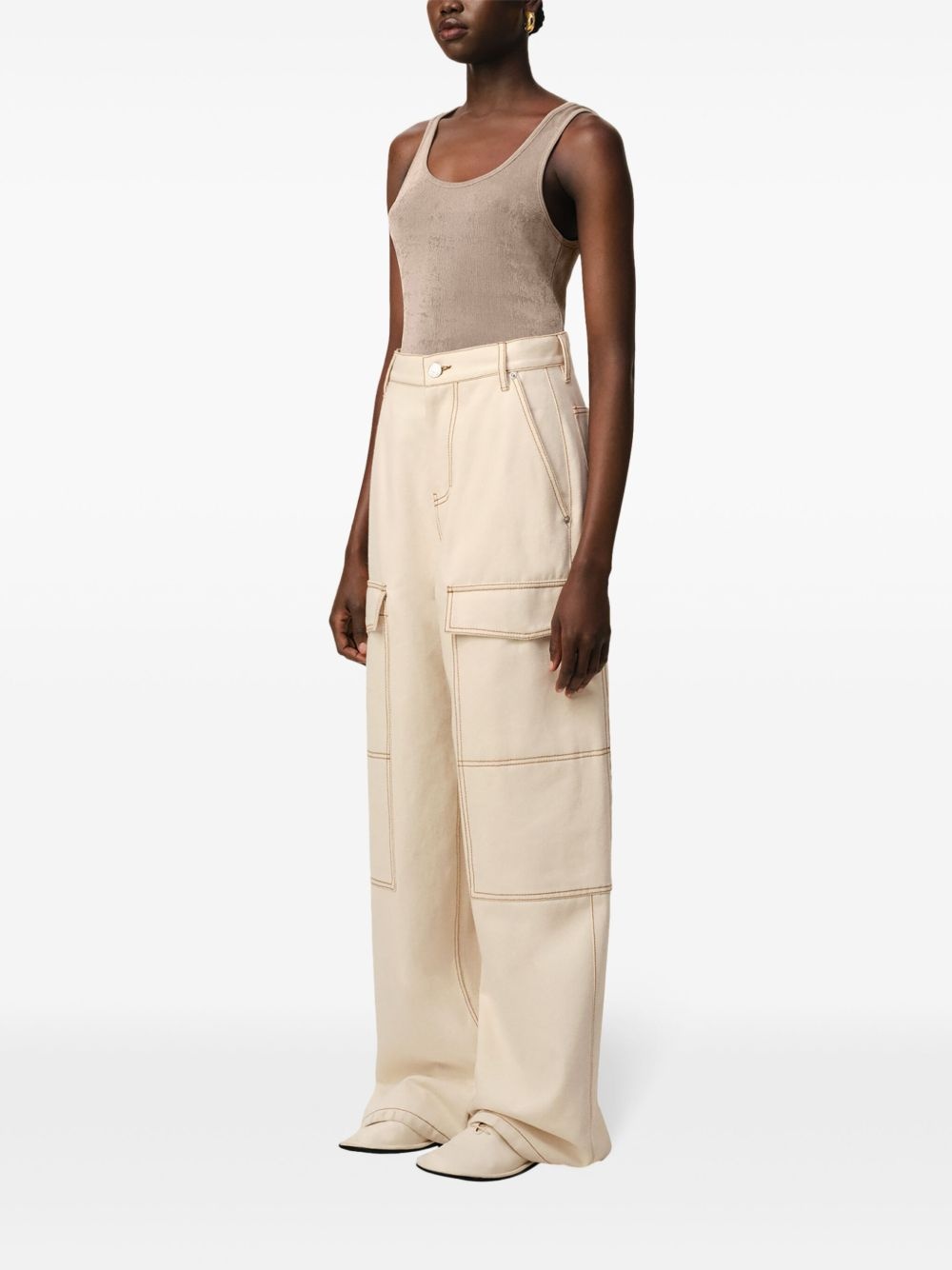 wide-leg trousers - 3