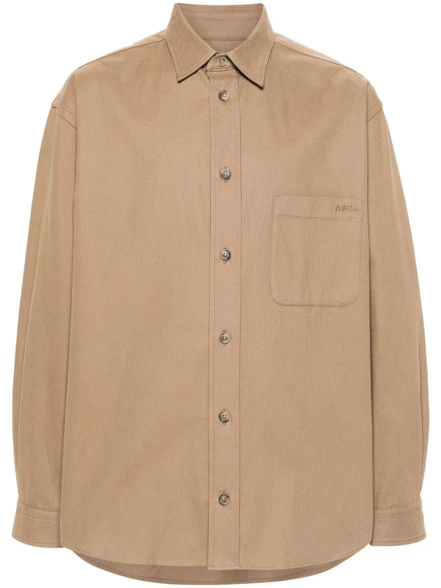A.P.C. Chemise Emilien Logo Clothing - 1