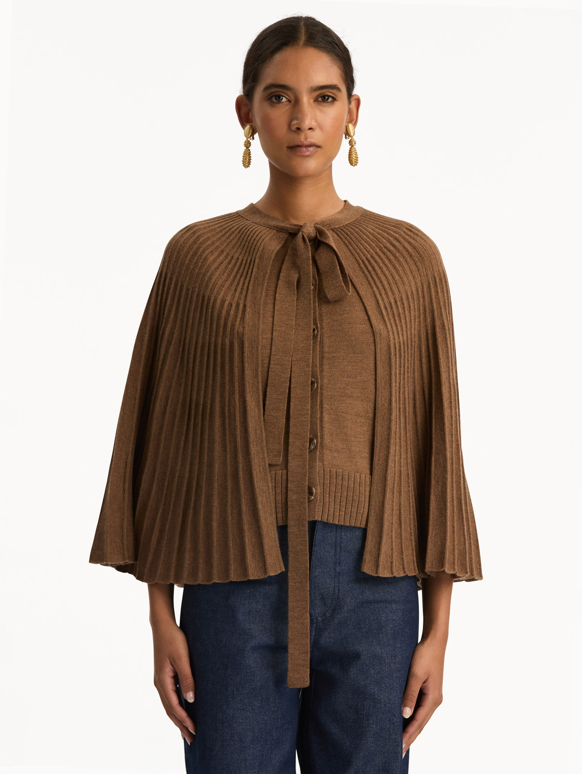 KNIT CAPELET - 2
