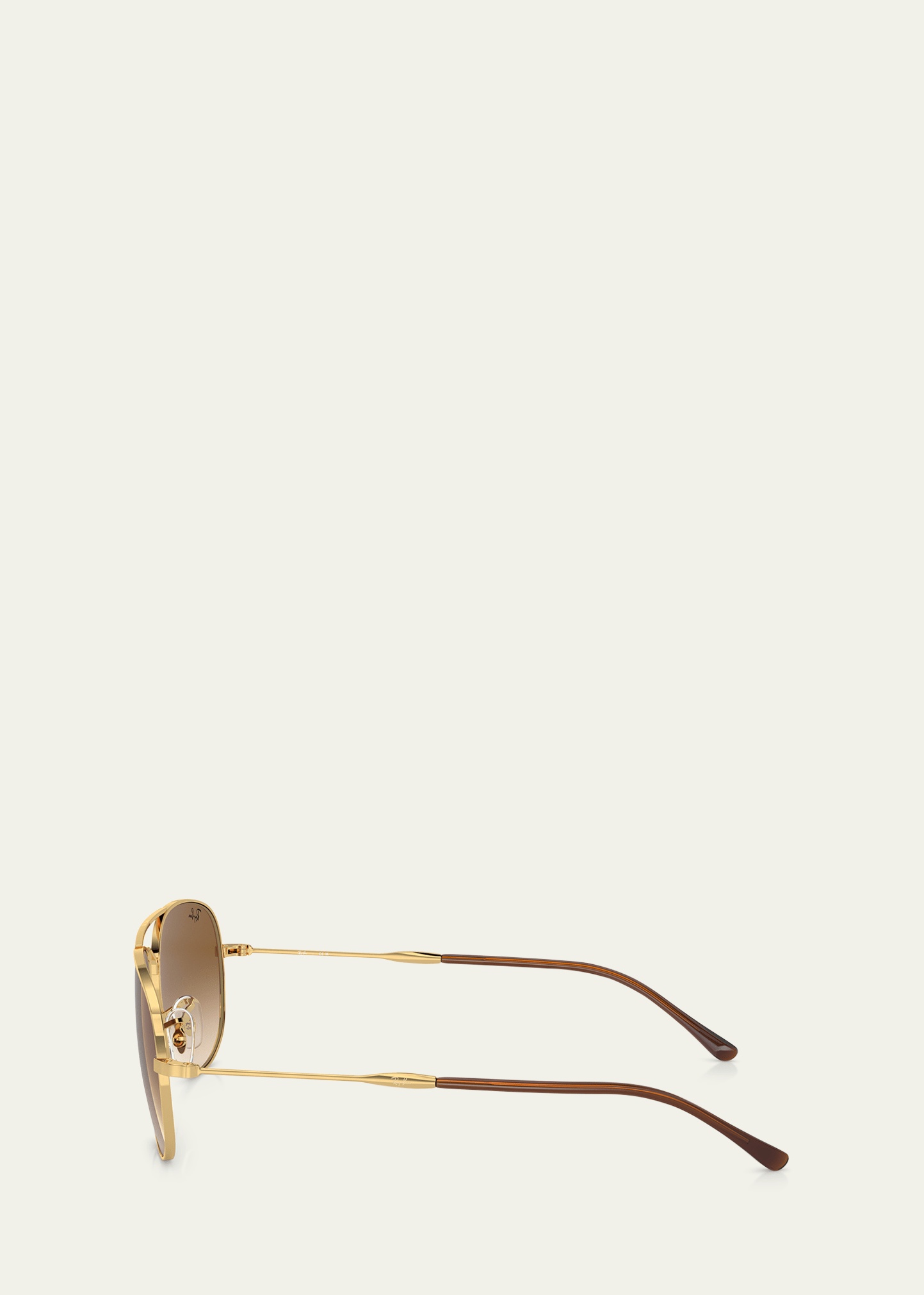 Gradient Metal Aviator Sunglasses, 57mm - 3