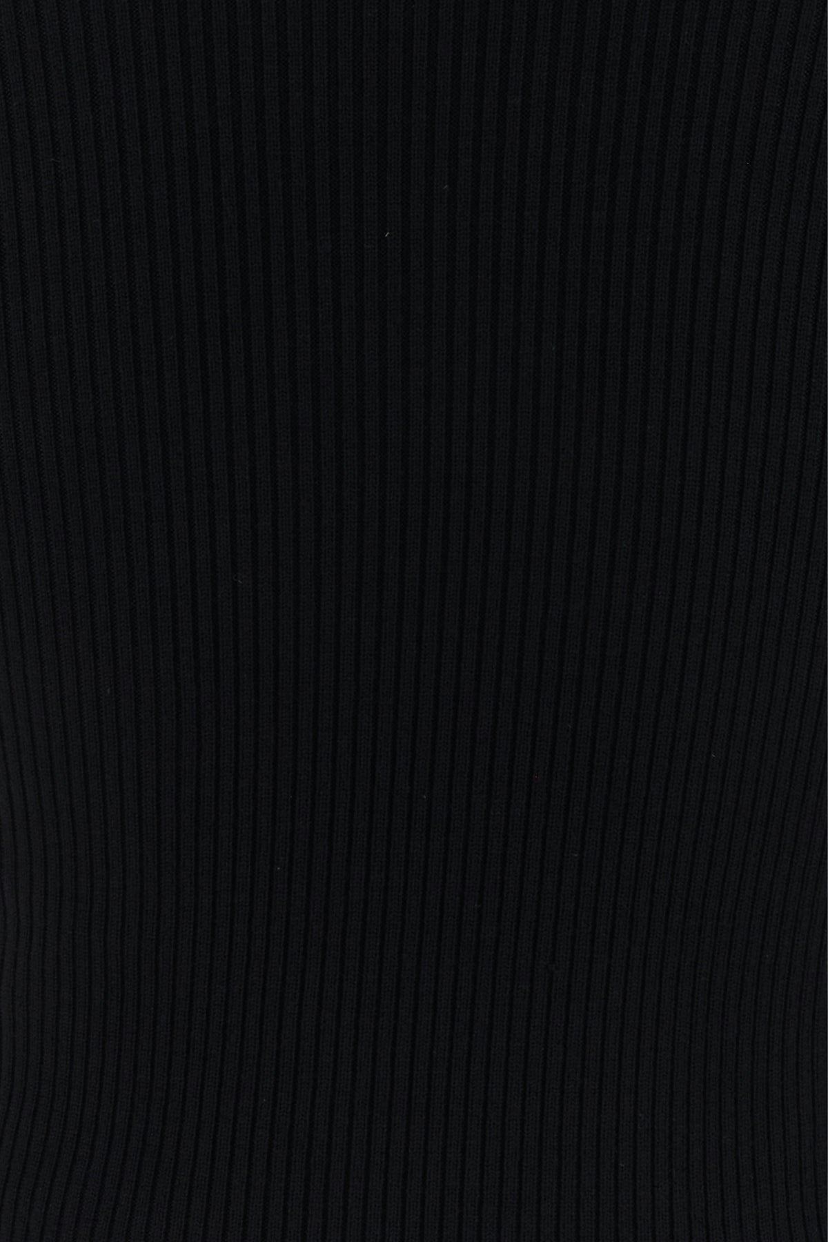 Black wool blend sweater - 3