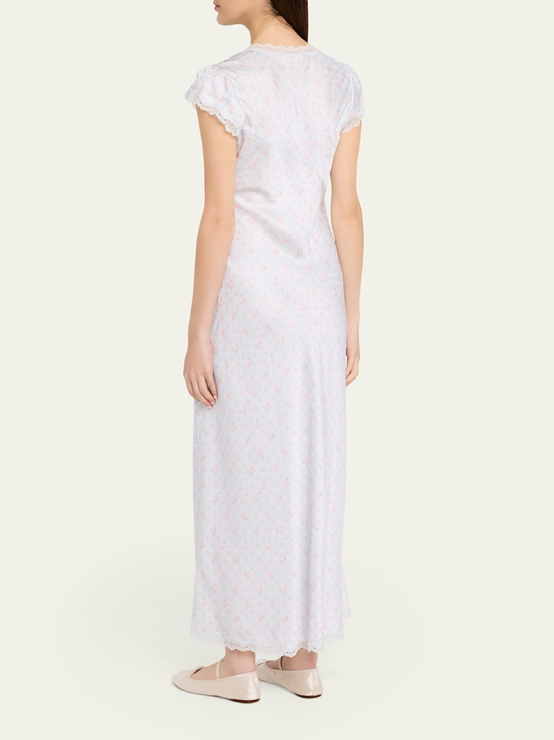 Theodore Silk-Blend Floral Maxi Dress 3