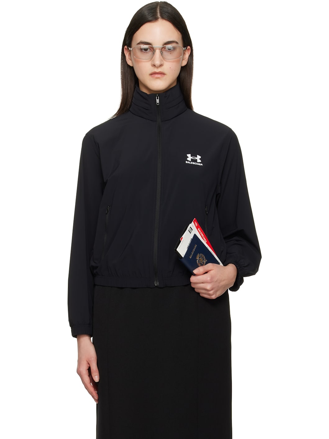 Black Under Armour Edition Winbreaker Jacket - 1