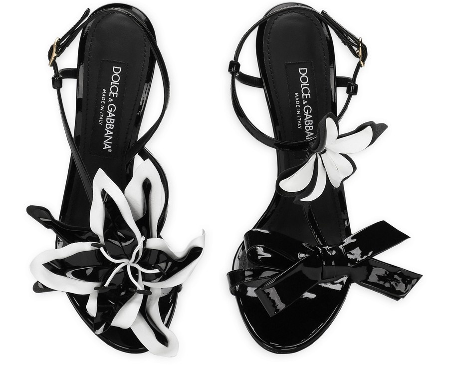 Patent leather sandals - 4