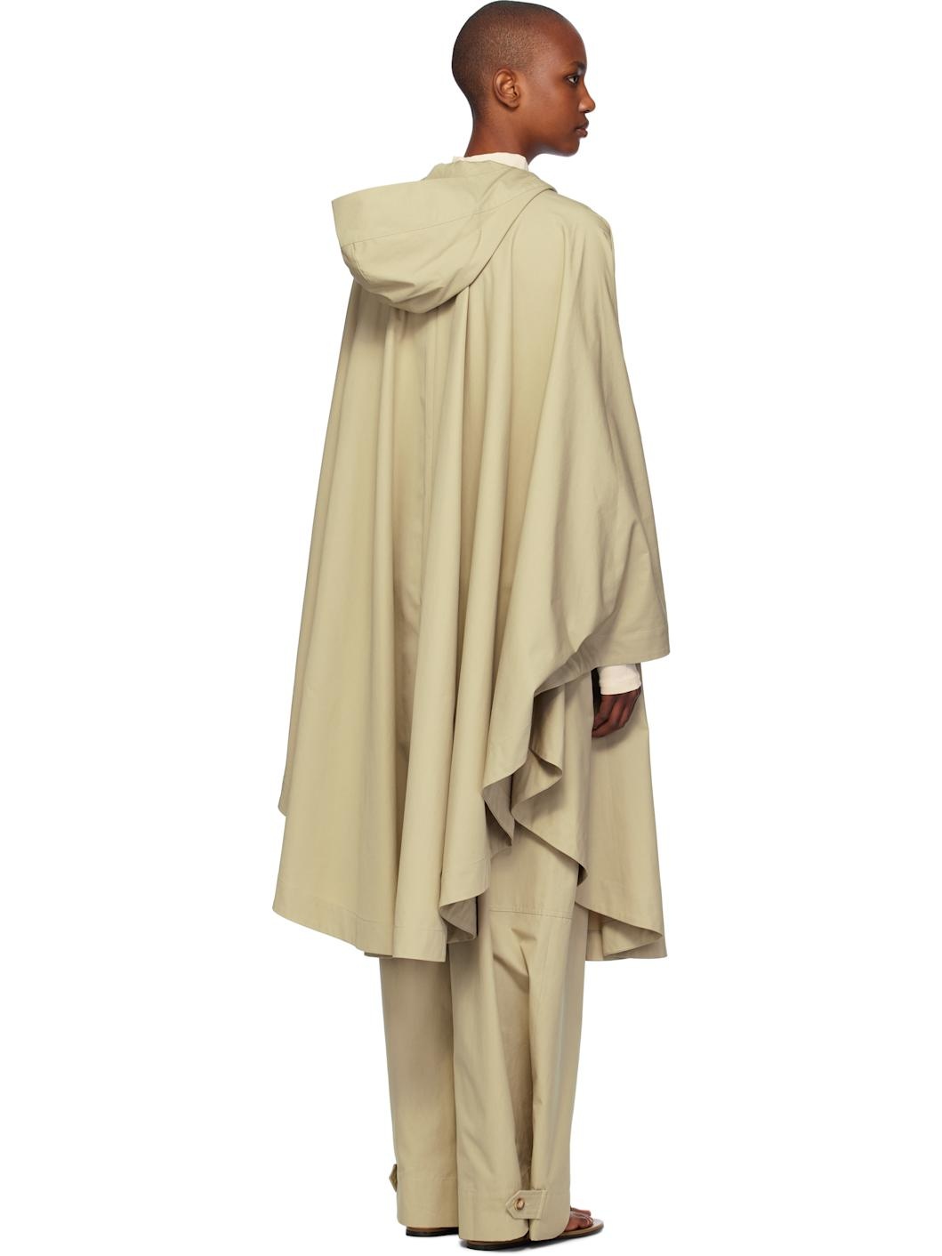 Beige Odin Trench Coat - 3